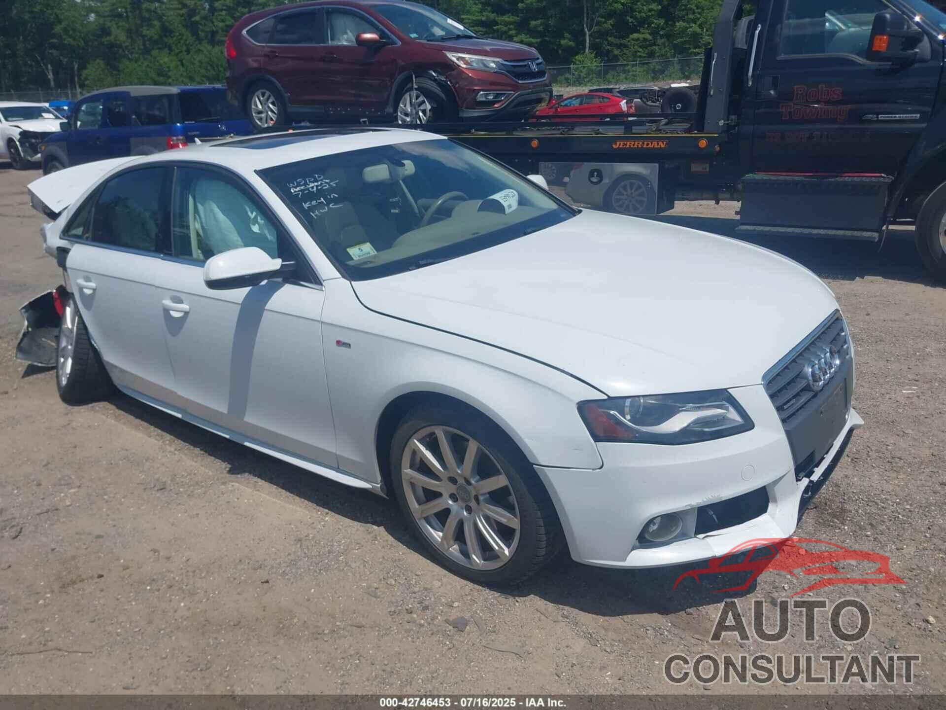 AUDI A4 2012 - WAUFFAFL7CN020590
