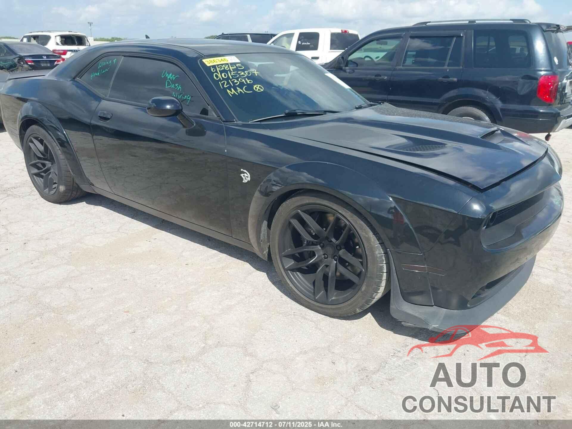 DODGE CHALLENGER 2018 - 2C3CDZC95JH121396