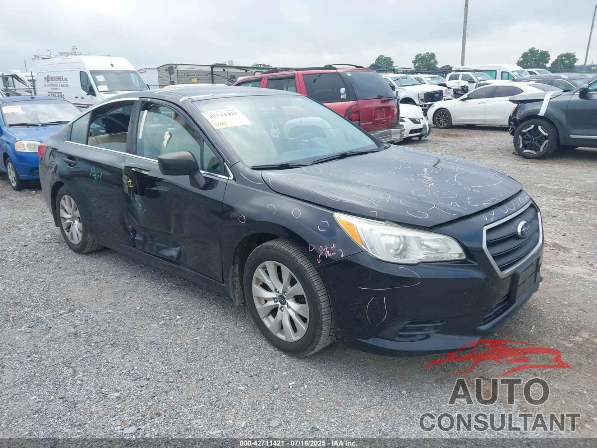 SUBARU LEGACY 2017 - 4S3BNAB69H3033932