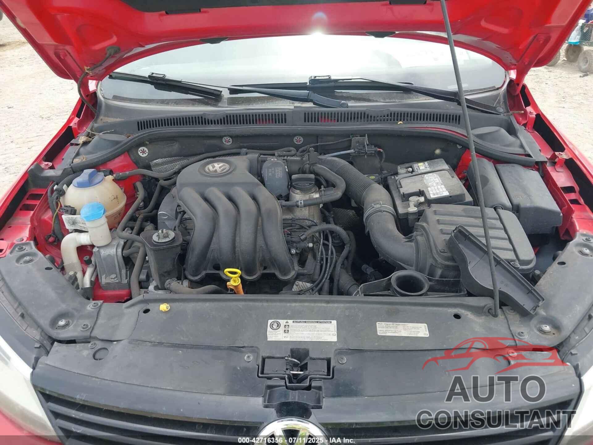 VOLKSWAGEN JETTA 2014 - 3VW1K7AJ9EM390158
