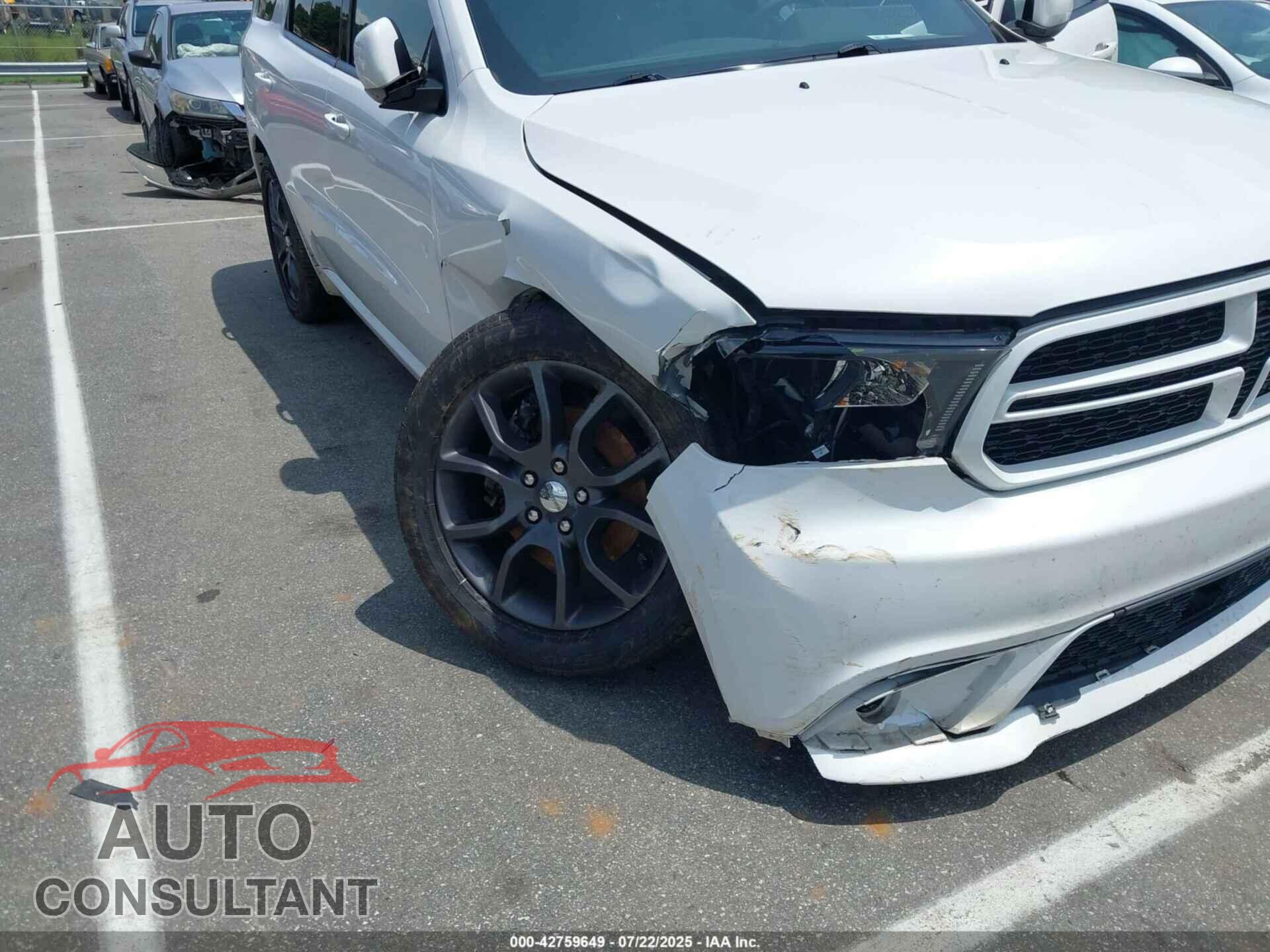 DODGE DURANGO 2017 - 1C4SDJCT5HC606669