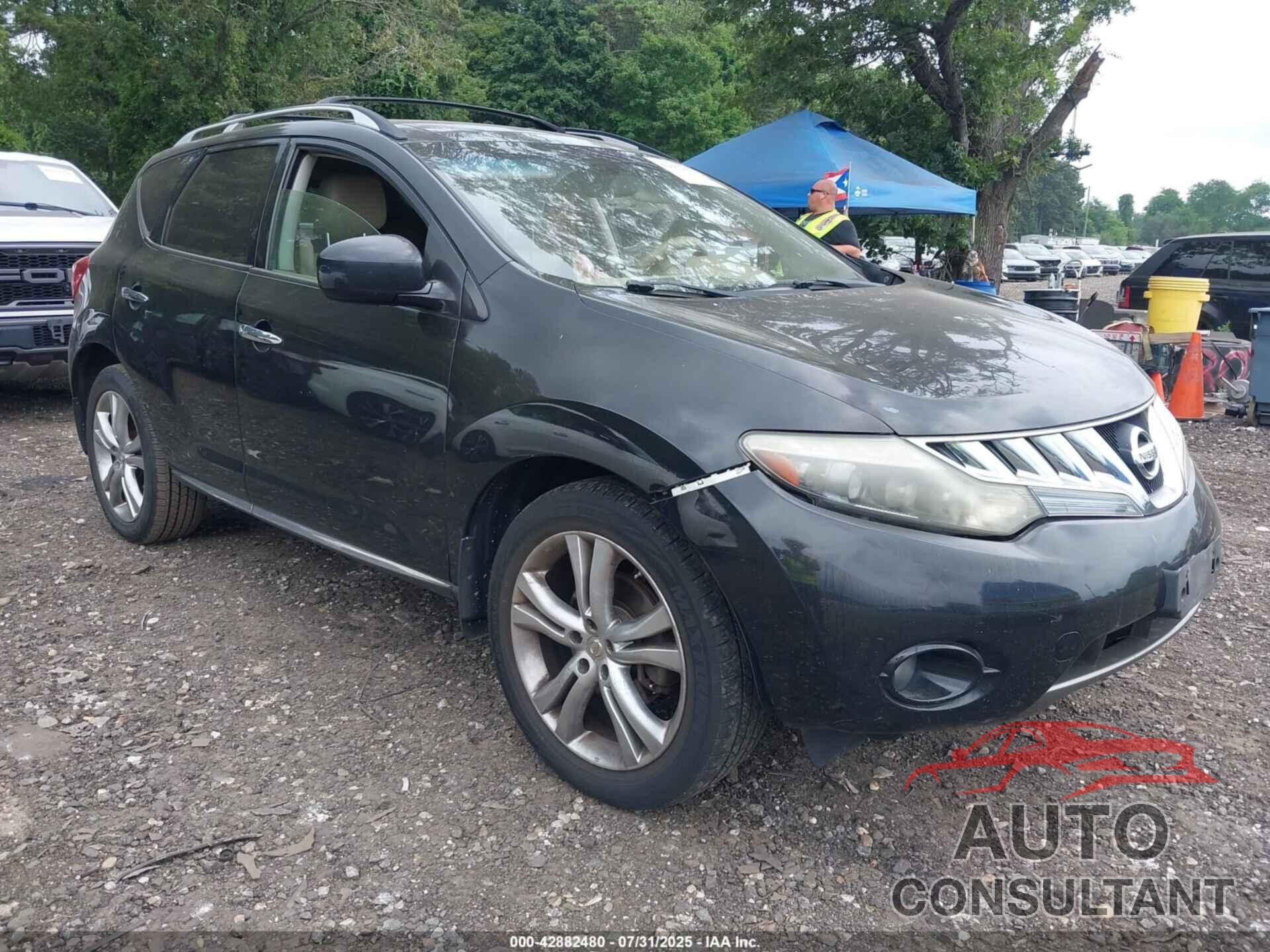 NISSAN MURANO 2009 - JN8AZ18W09W107539