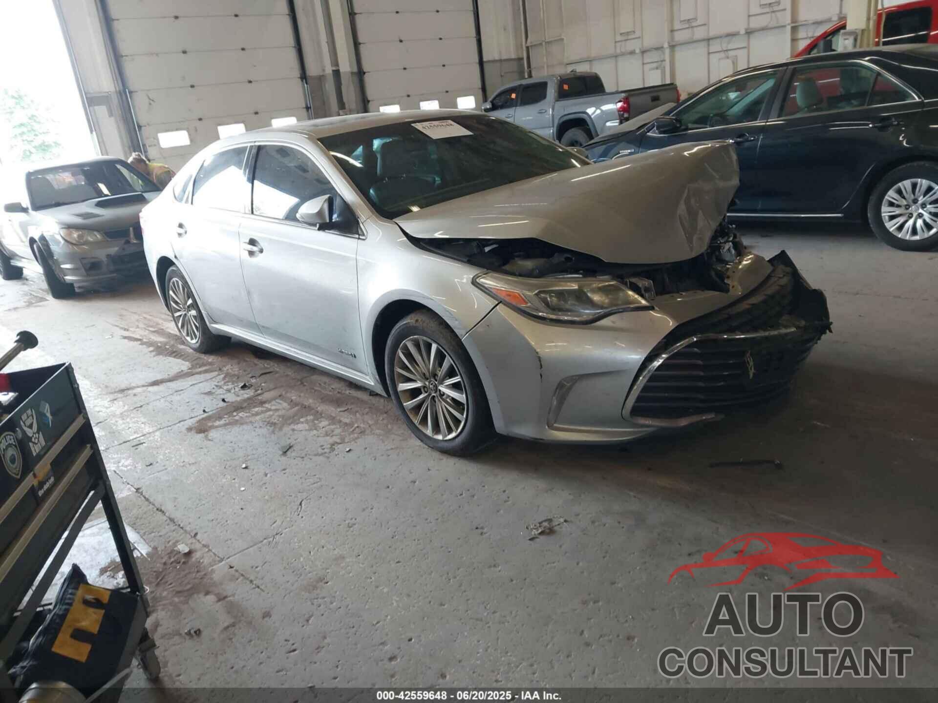 TOYOTA AVALON HYBRID 2017 - 4T1BD1EB6HU058952