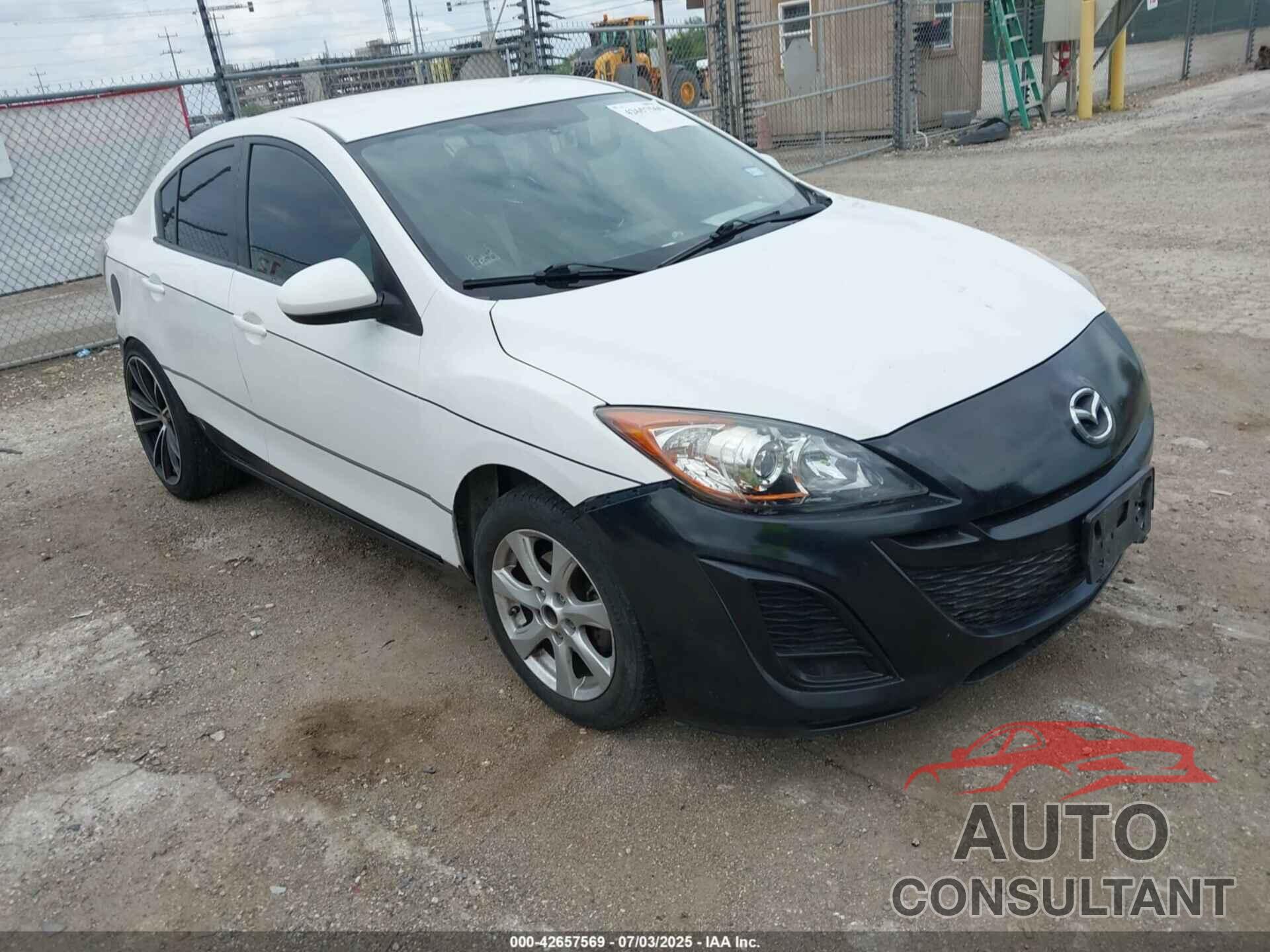 MAZDA MAZDA3 2010 - JM1BL1SF2A1257261
