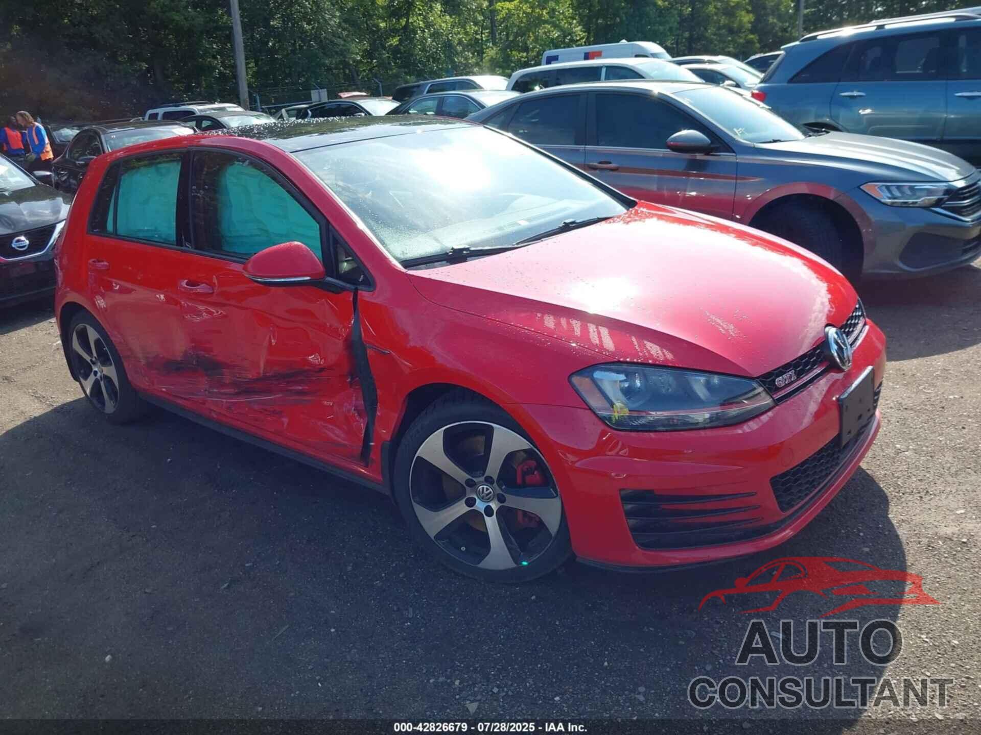 VOLKSWAGEN GOLF GTI 2017 - 3VW547AU1HM053123