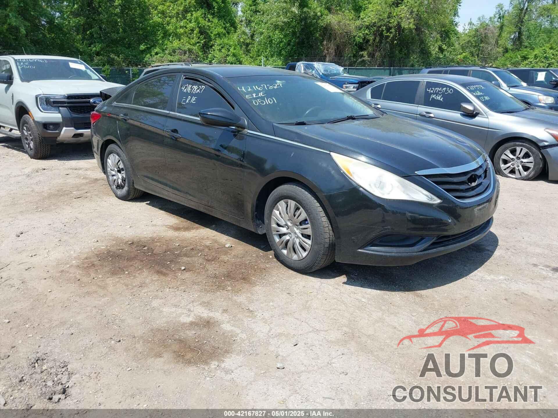 HYUNDAI SONATA 2012 - 5NPEB4AC6CH322312