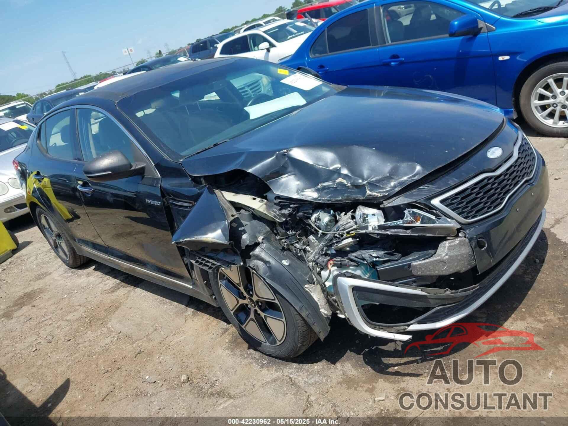 KIA OPTIMA HYBRID 2013 - KNAGM4AD9D5056407