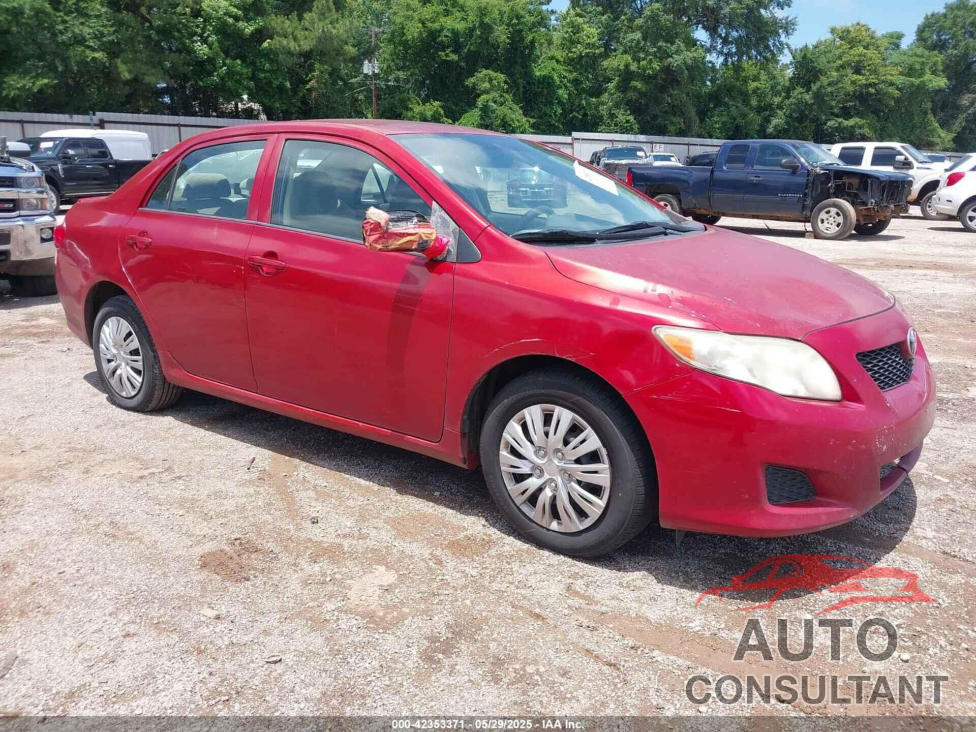 TOYOTA COROLLA 2009 - JTDBL40E399045283