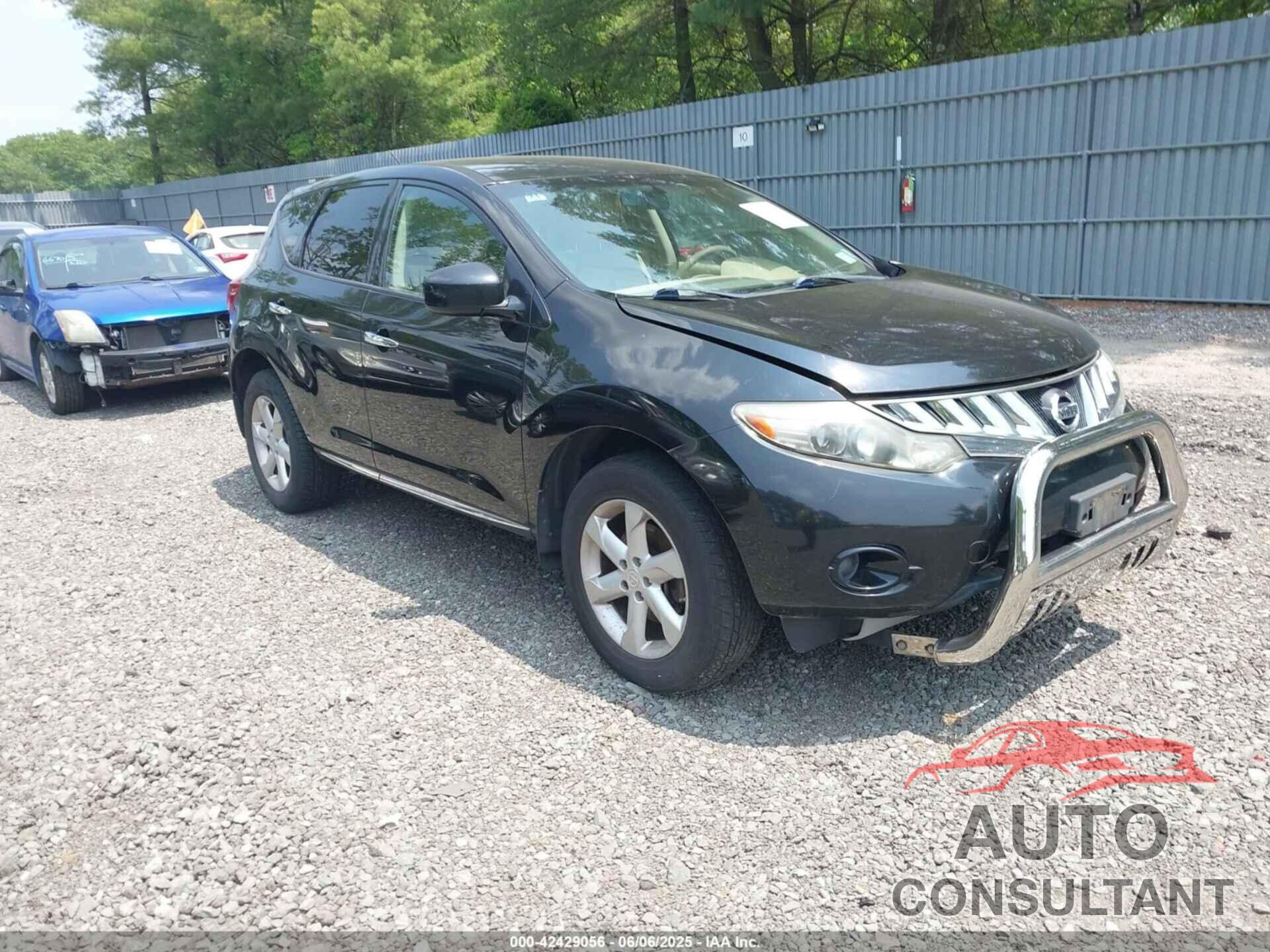 NISSAN MURANO 2010 - JN8AZ1MW1AW134372