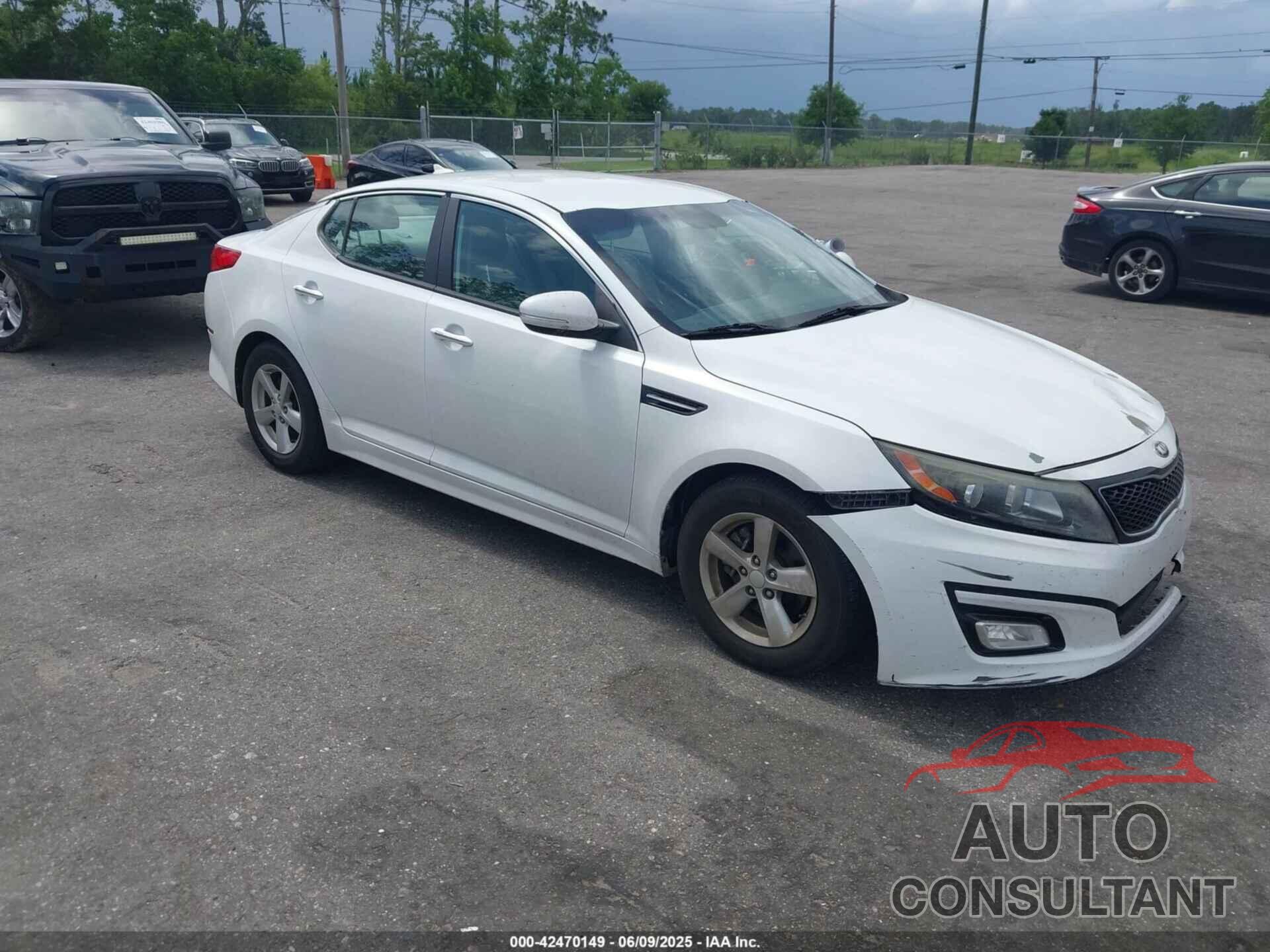 KIA OPTIMA 2015 - 5XXGM4A71FG504439