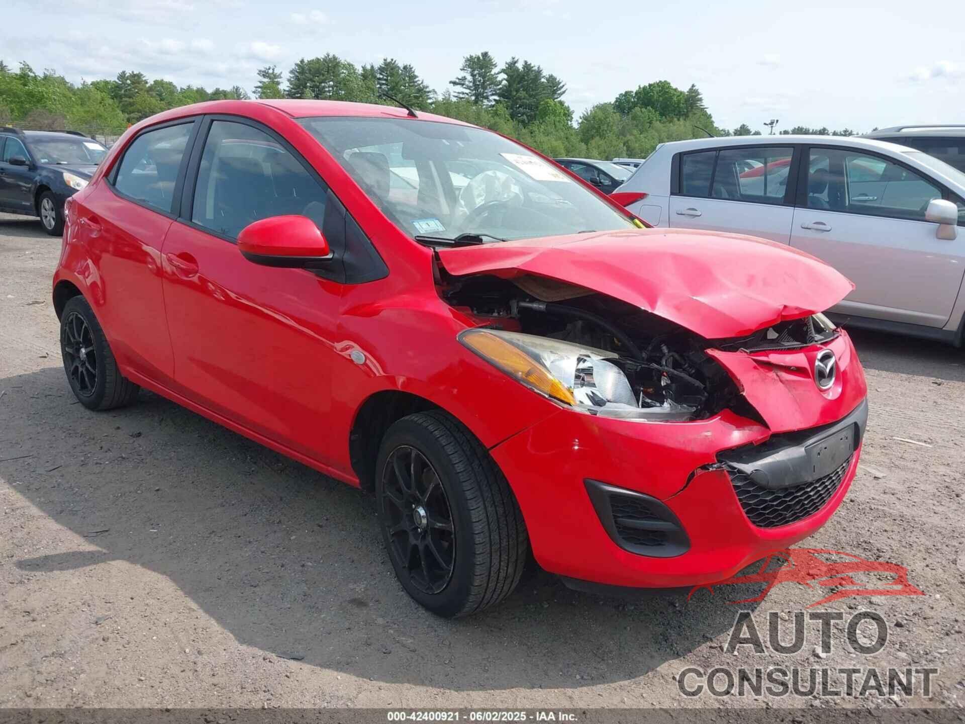 MAZDA MAZDA2 2012 - JM1DE1KZXC0141909