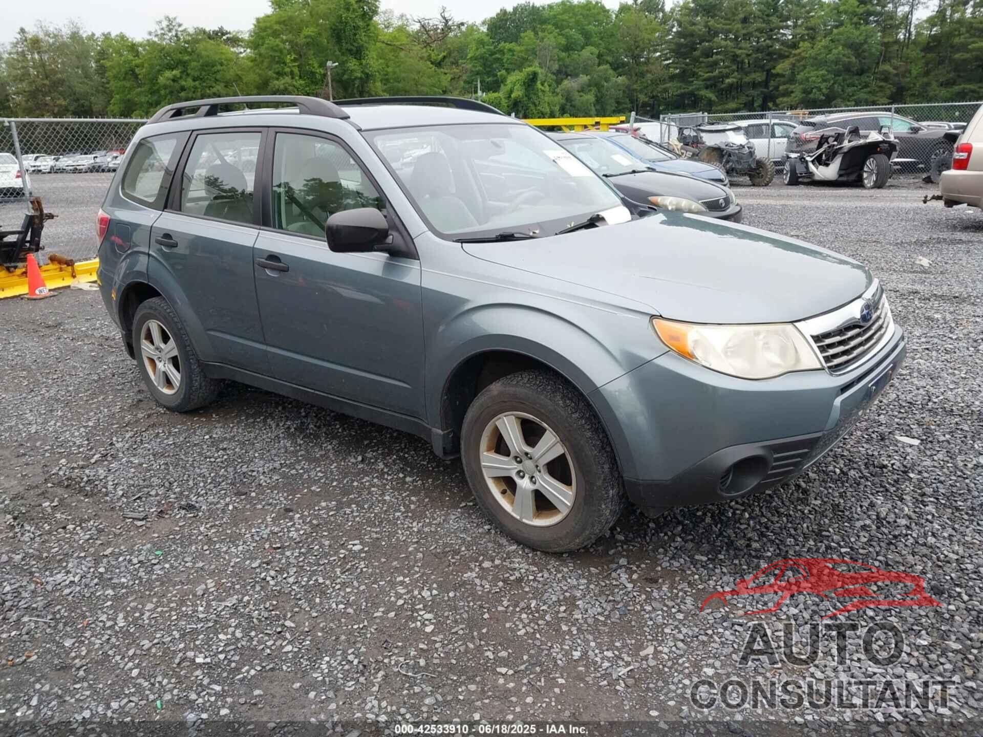 SUBARU FORESTER 2010 - JF2SH6BCXAH804810
