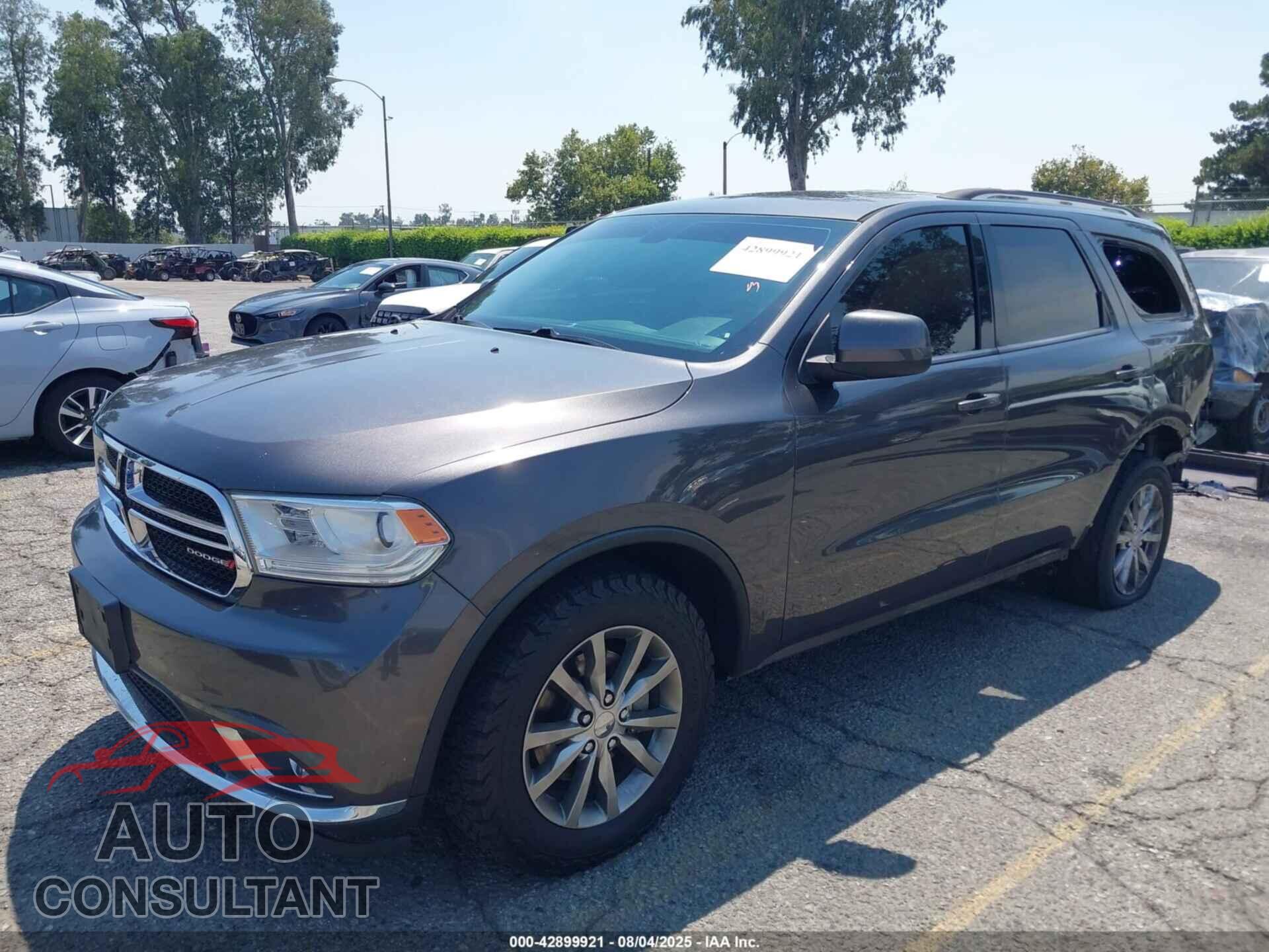 DODGE DURANGO 2017 - 1C4RDHAG8HC838910