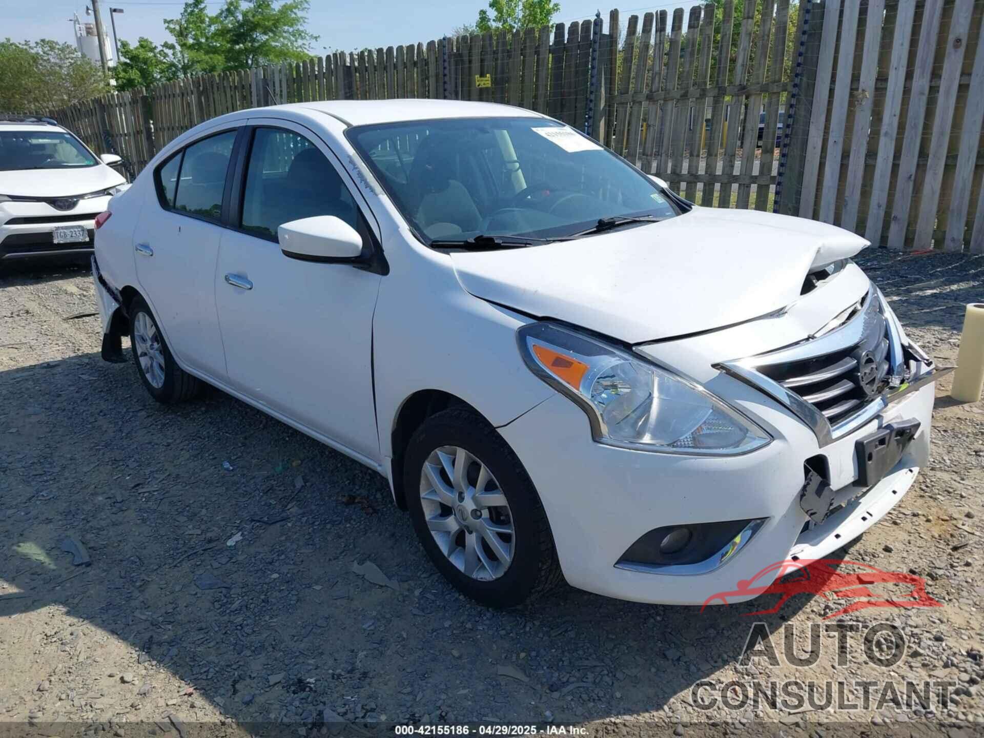 NISSAN VERSA 2017 - 3N1CN7AP0HL891699