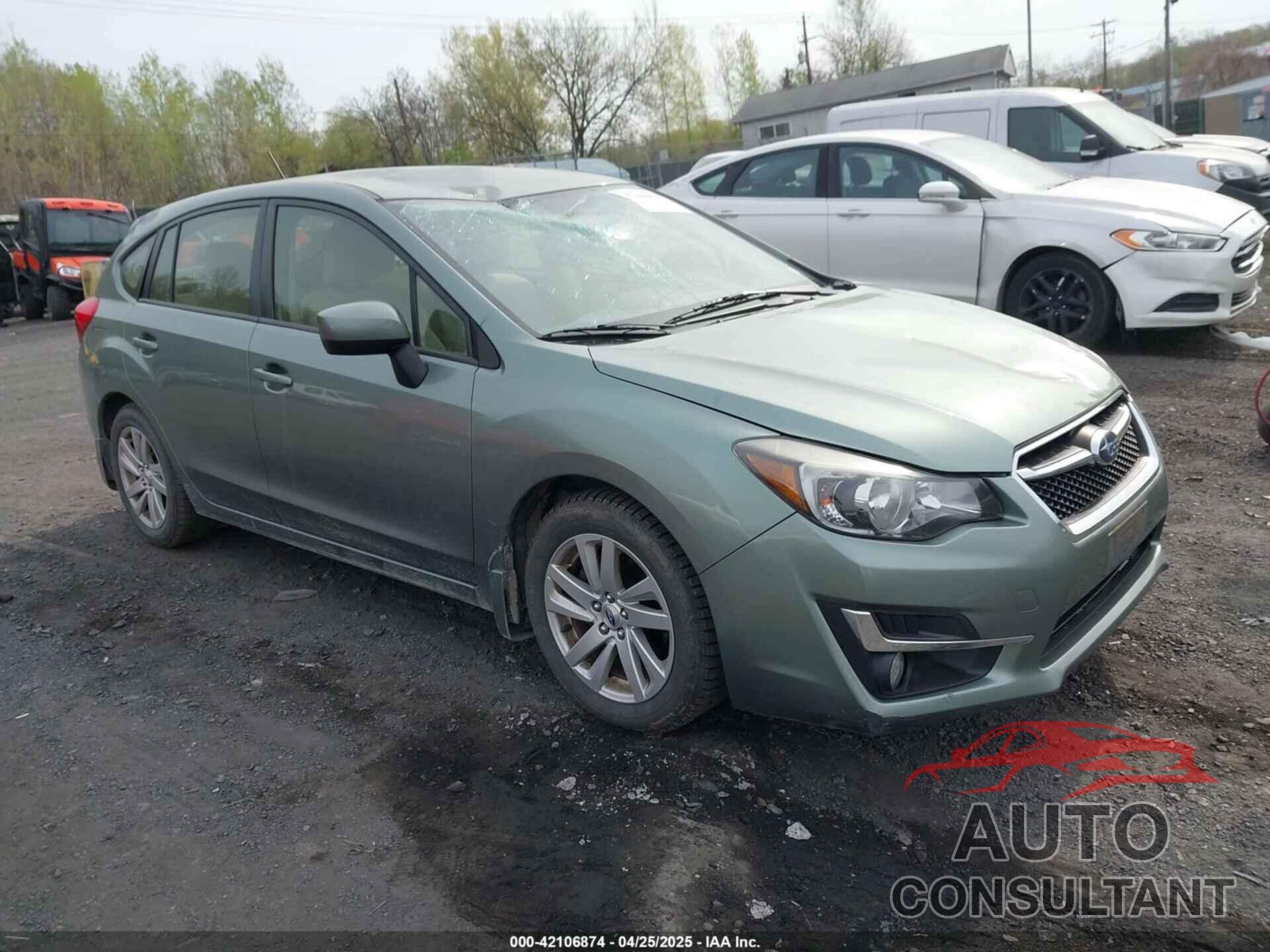 SUBARU IMPREZA 2015 - JF1GPAC67FH225127