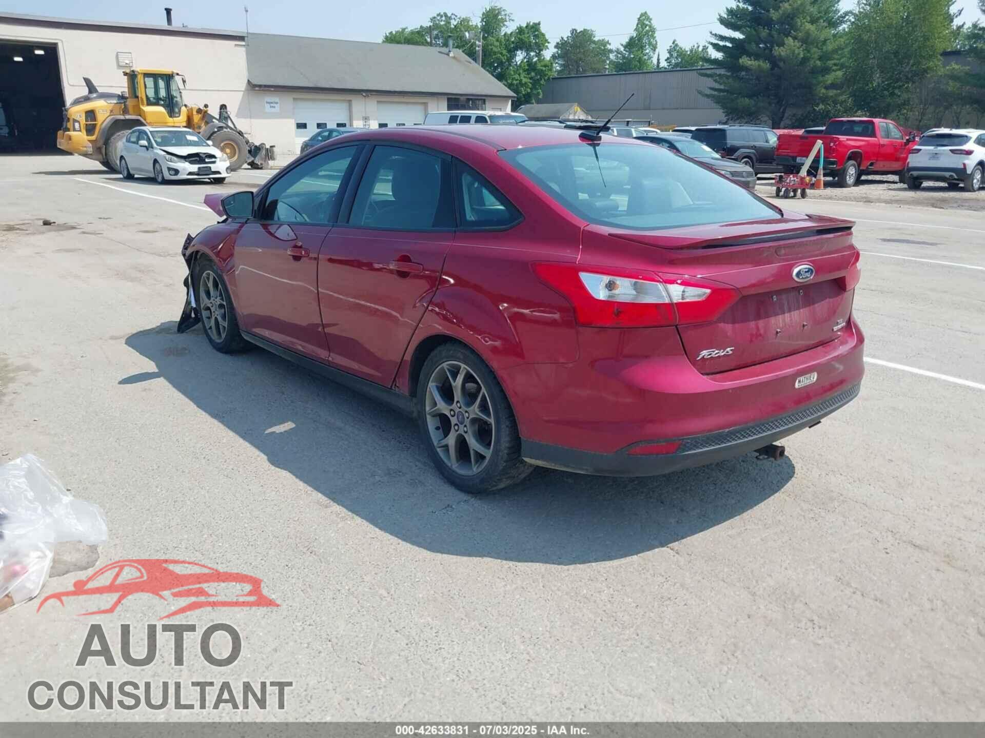 FORD FOCUS 2014 - 1FADP3F26EL409073