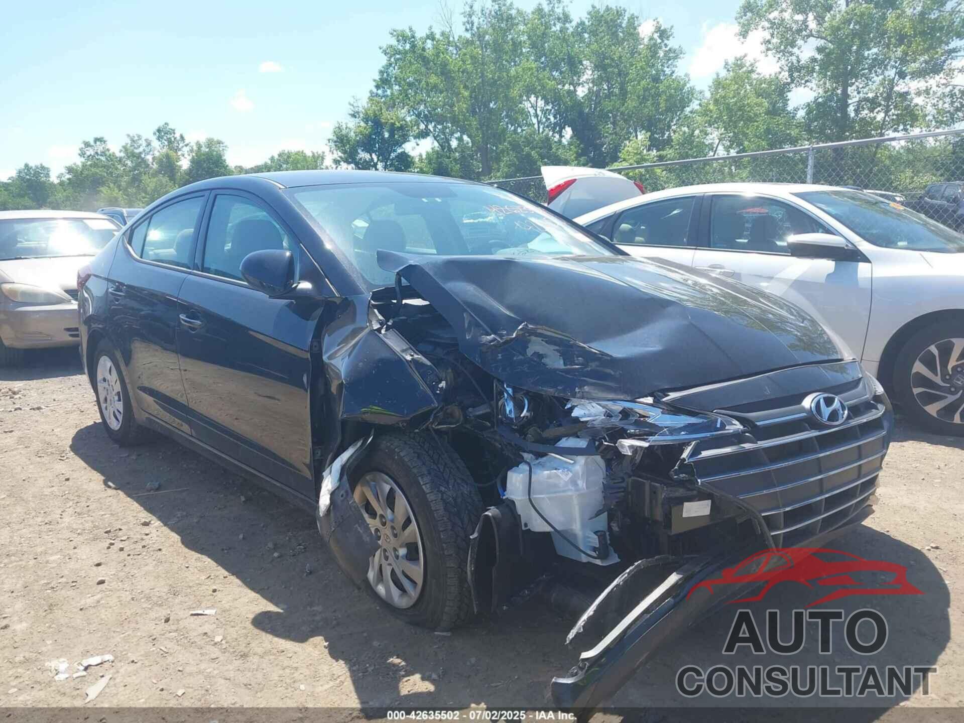 HYUNDAI ELANTRA 2019 - 5NPD74LF6KH468115