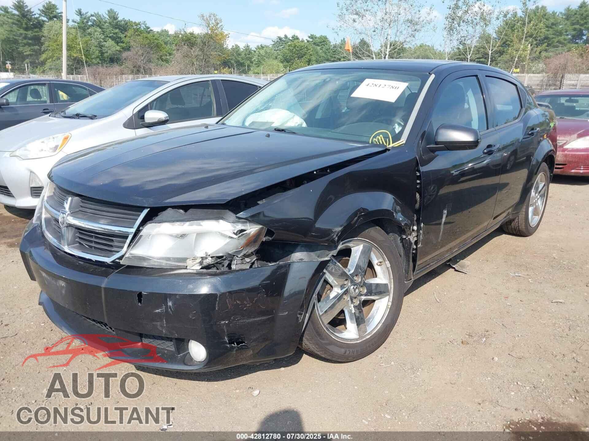 DODGE AVENGER 2010 - 1B3CC5FV2AN210903