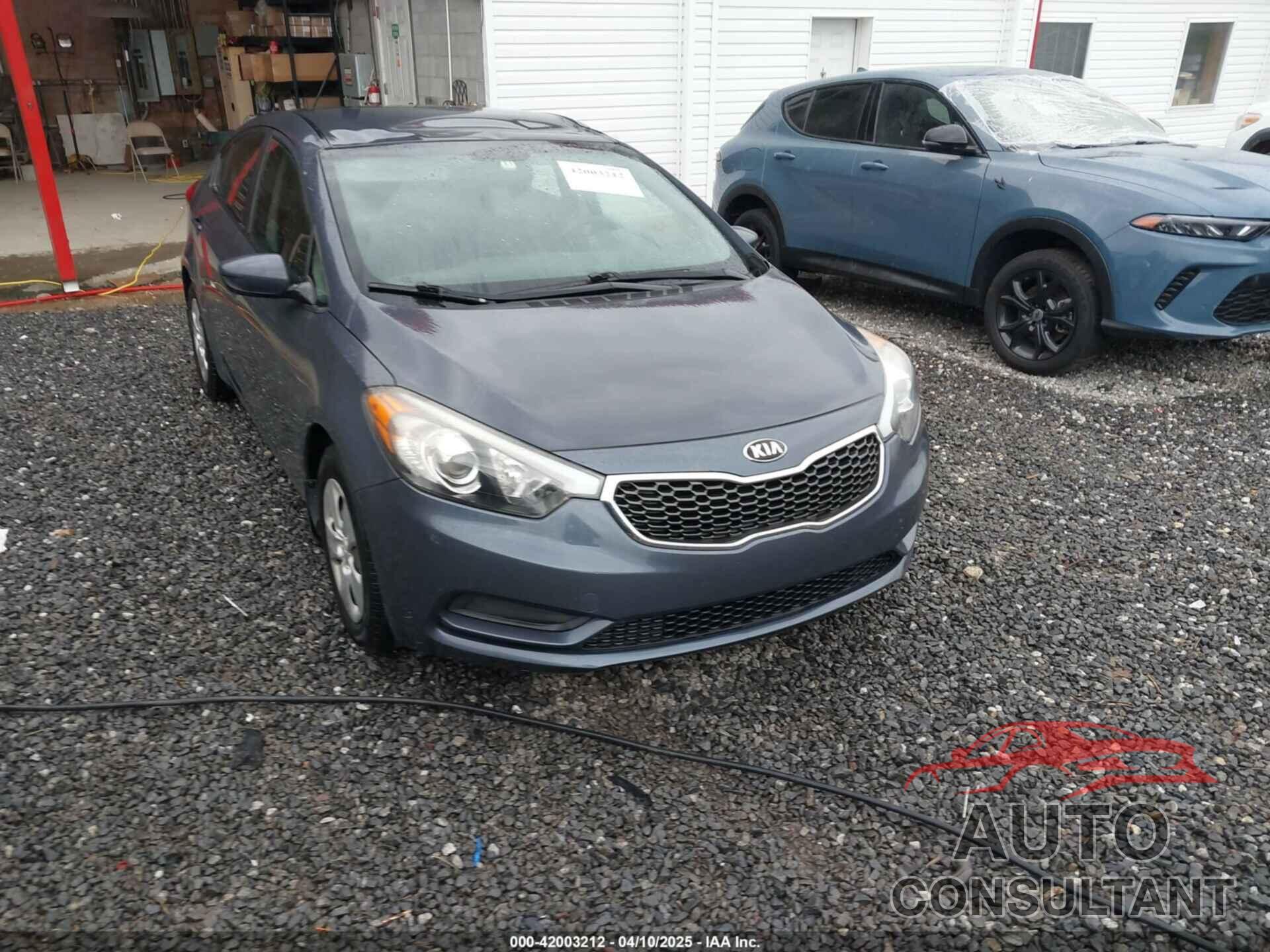 KIA FORTE 2016 - KNAFK4A69G5560835