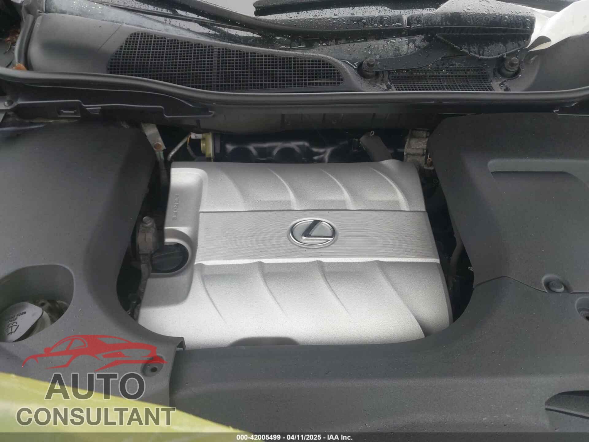 LEXUS RX 350 2010 - 2T2BK1BA9AC043740