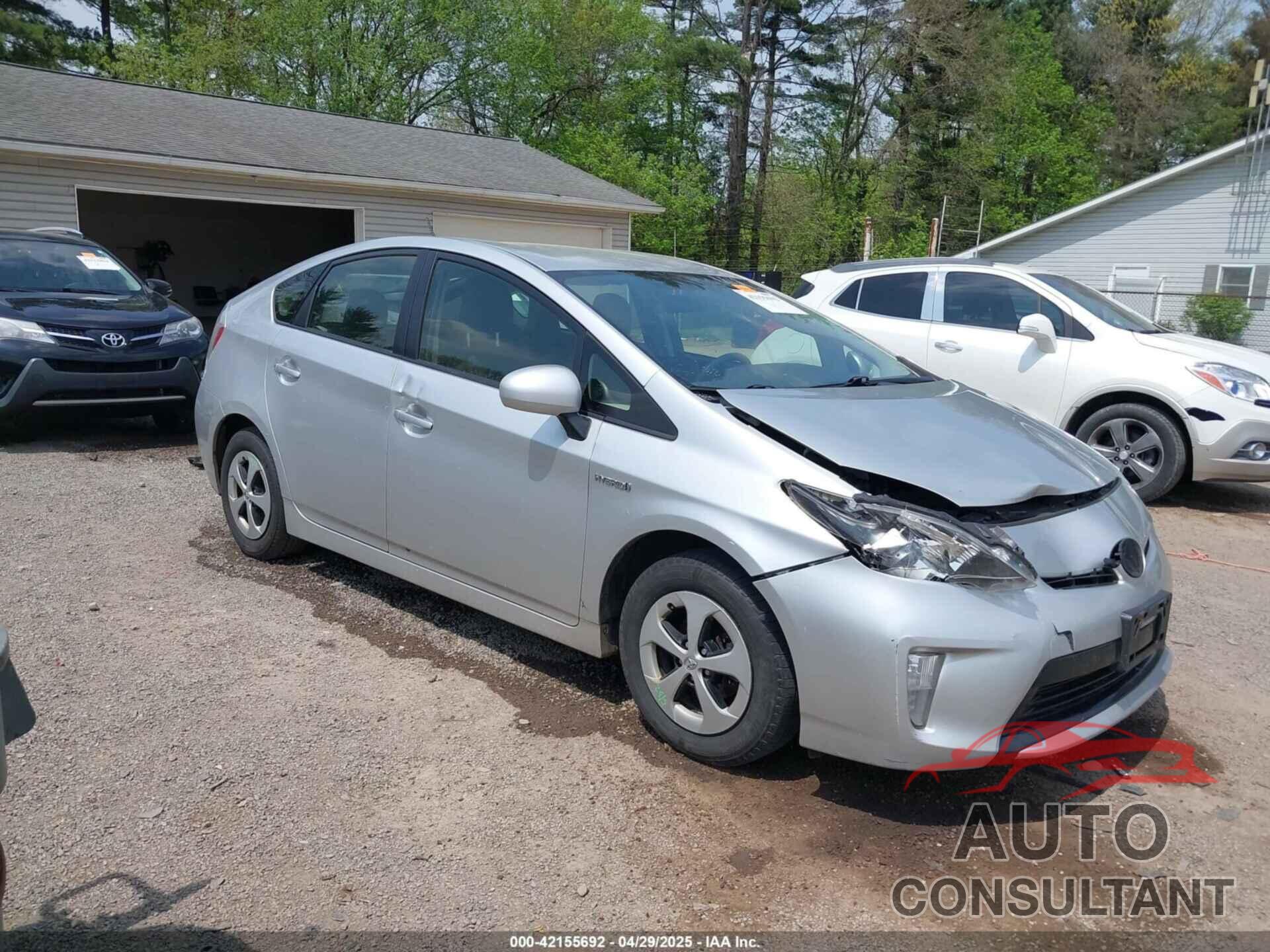 TOYOTA PRIUS 2013 - JTDKN3DU7D5685051
