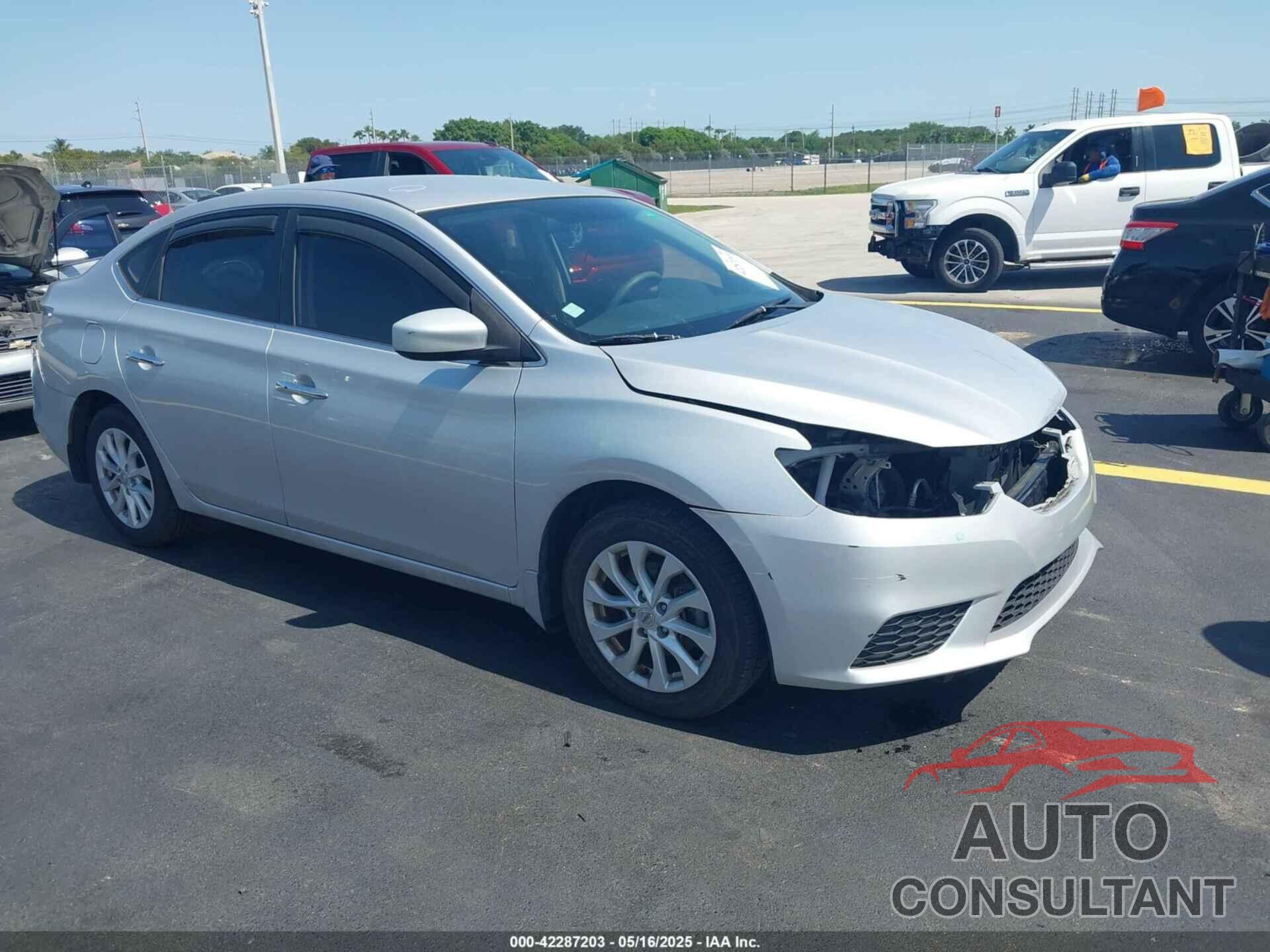 NISSAN SENTRA 2018 - 3N1AB7AP6JL640210