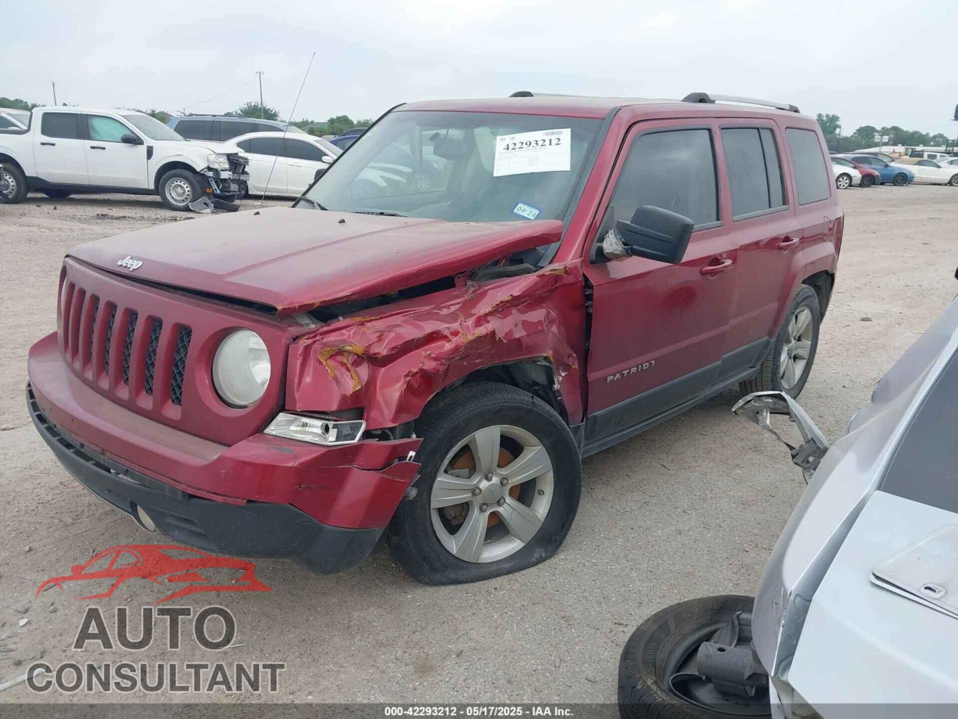 JEEP PATRIOT 2012 - 1C4NJPCB6CD539194