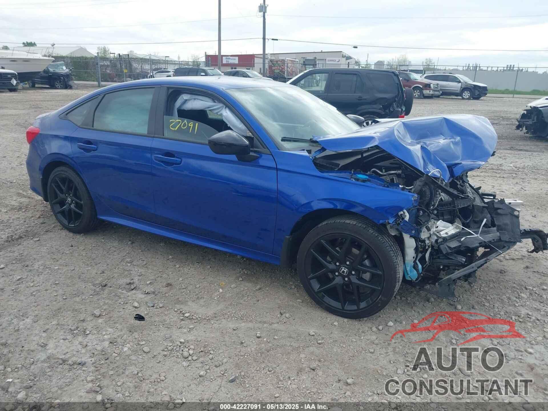 HONDA CIVIC 2022 - 2HGFE2F52NH584884