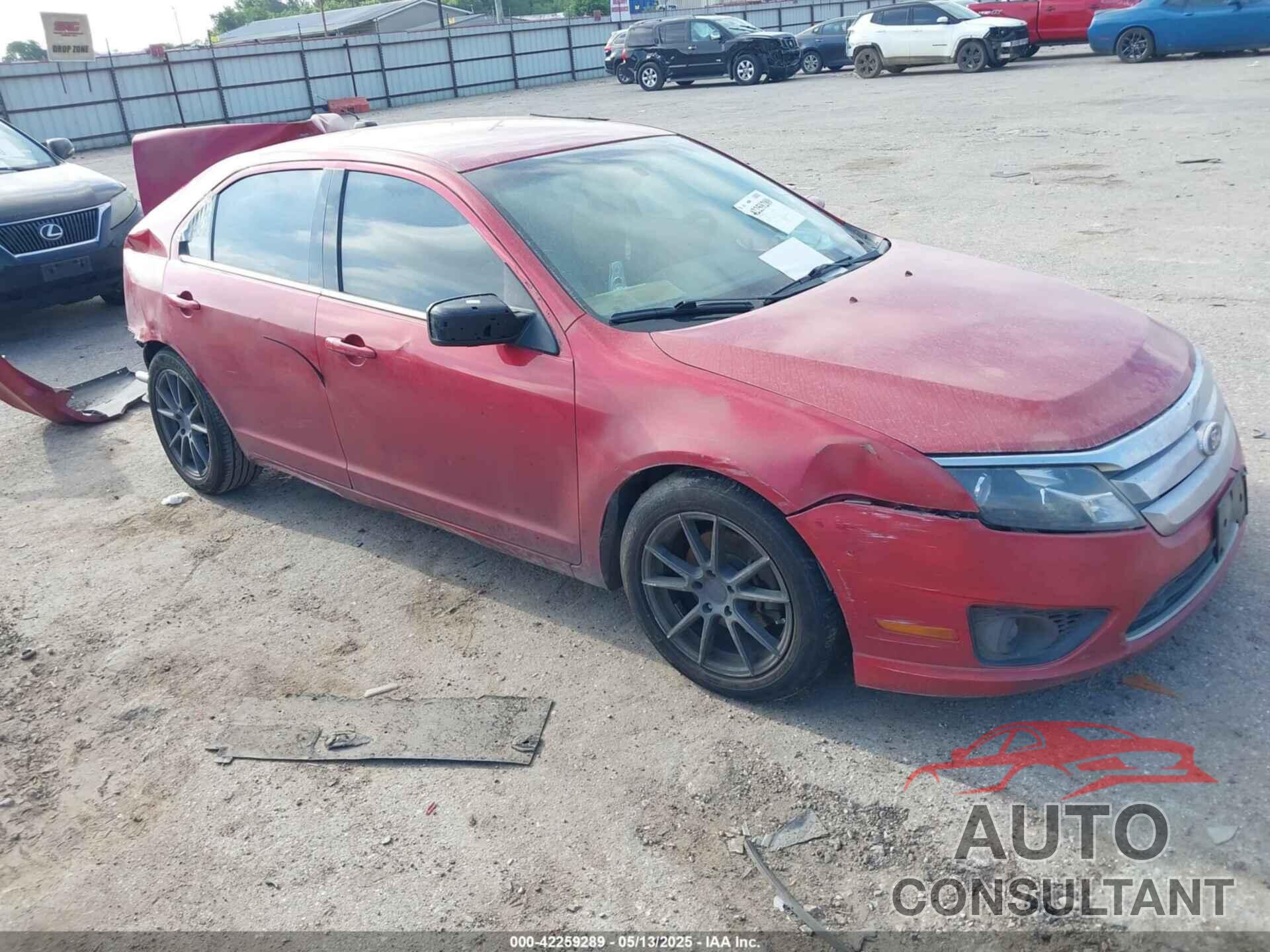 FORD FUSION 2010 - 3FAHP0HA5AR372985