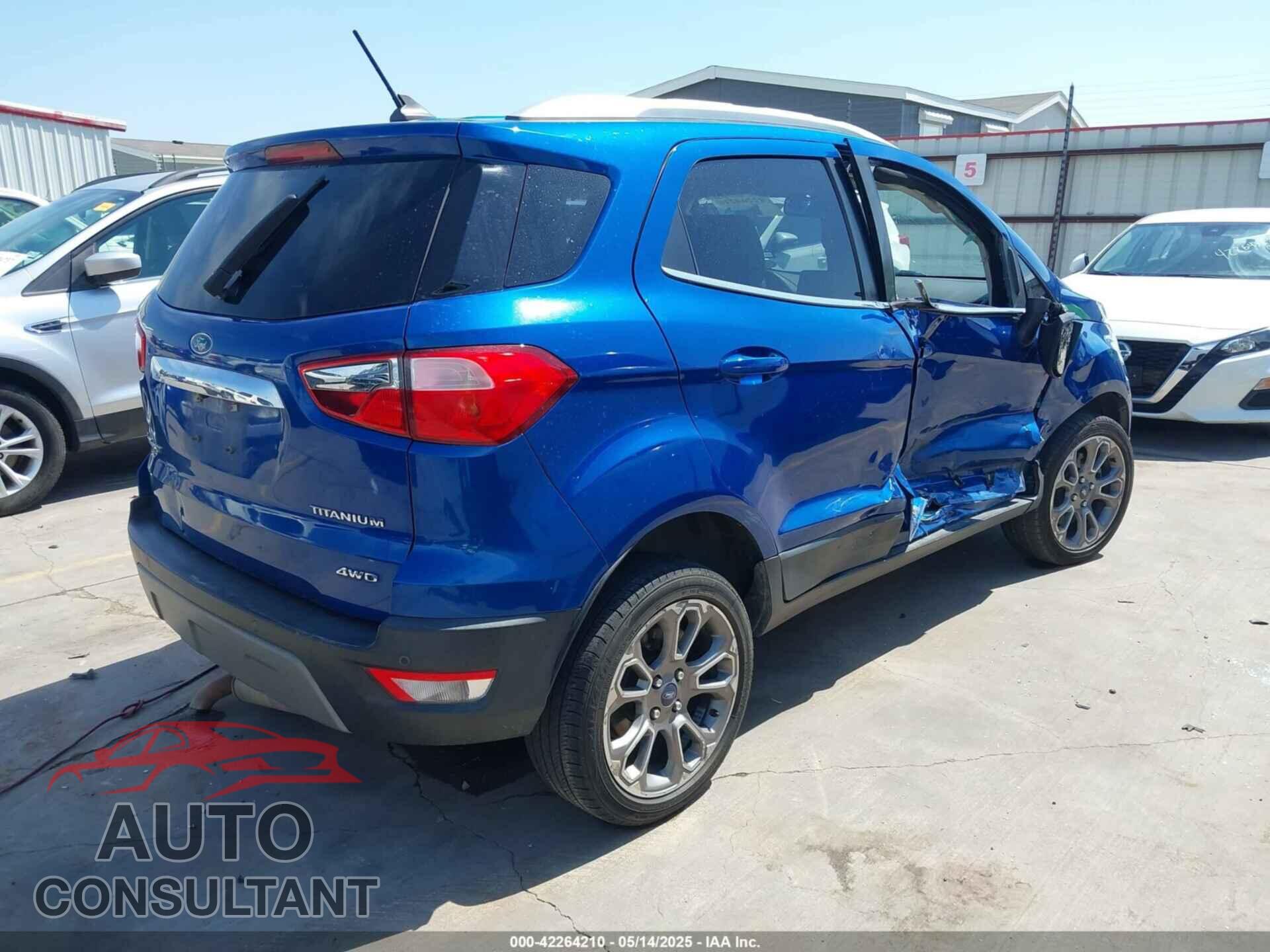 FORD ECOSPORT 2019 - MAJ6S3KL0KC260936