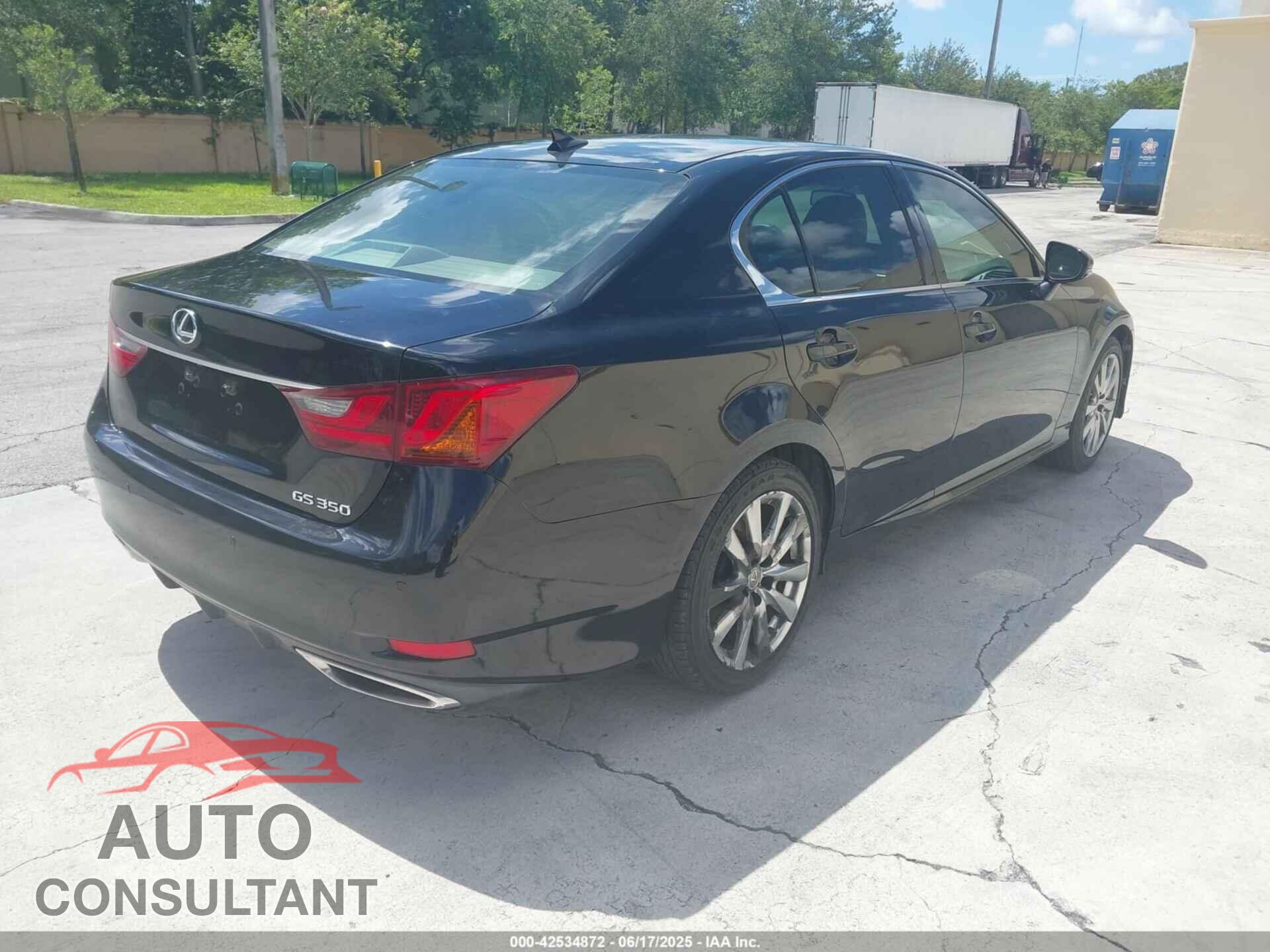 LEXUS GS 2013 - JTHBE1BL3D5008186