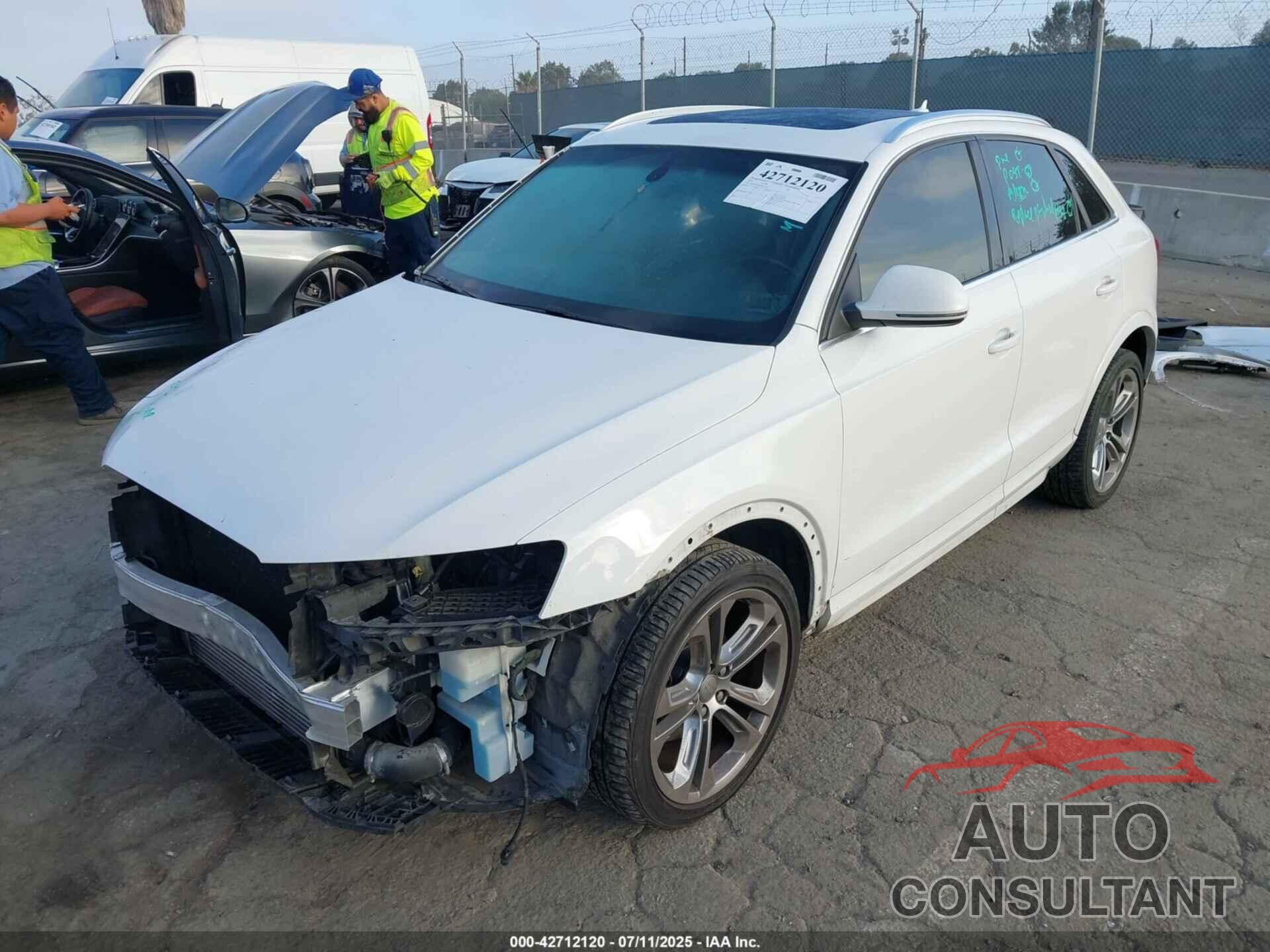 AUDI Q3 2017 - WA1JCCFS2HR017731
