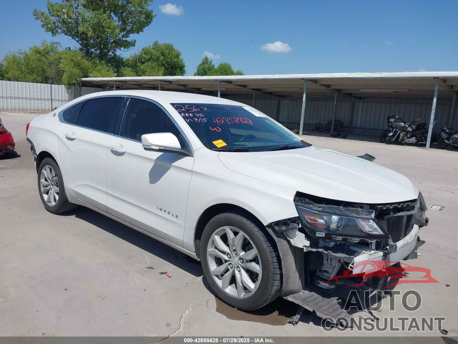 CHEVROLET IMPALA 2018 - 2G1105S36J9106087