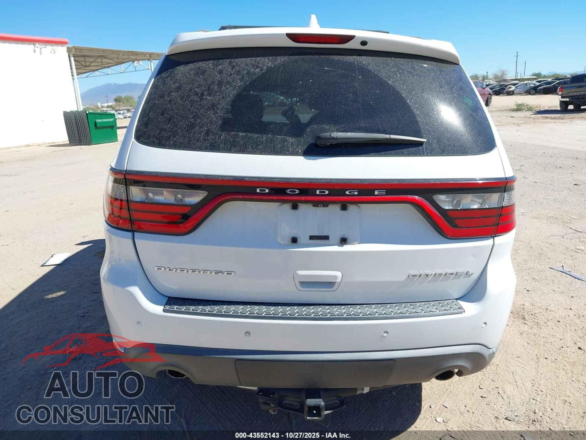 DODGE DURANGO 2015 - 1C4RDHEG6FC127634