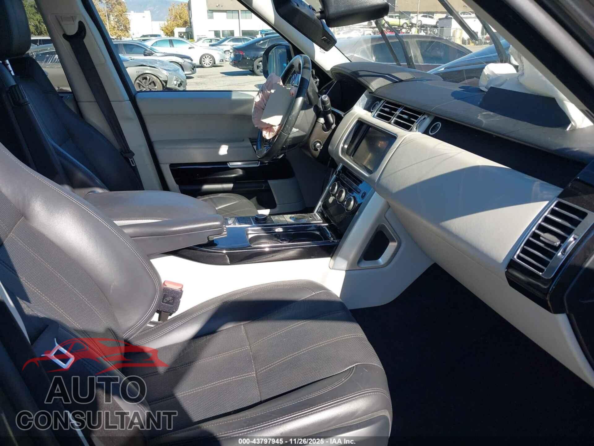 LAND ROVER RANGE ROVER 2016 - SALGS2EF0GA299018