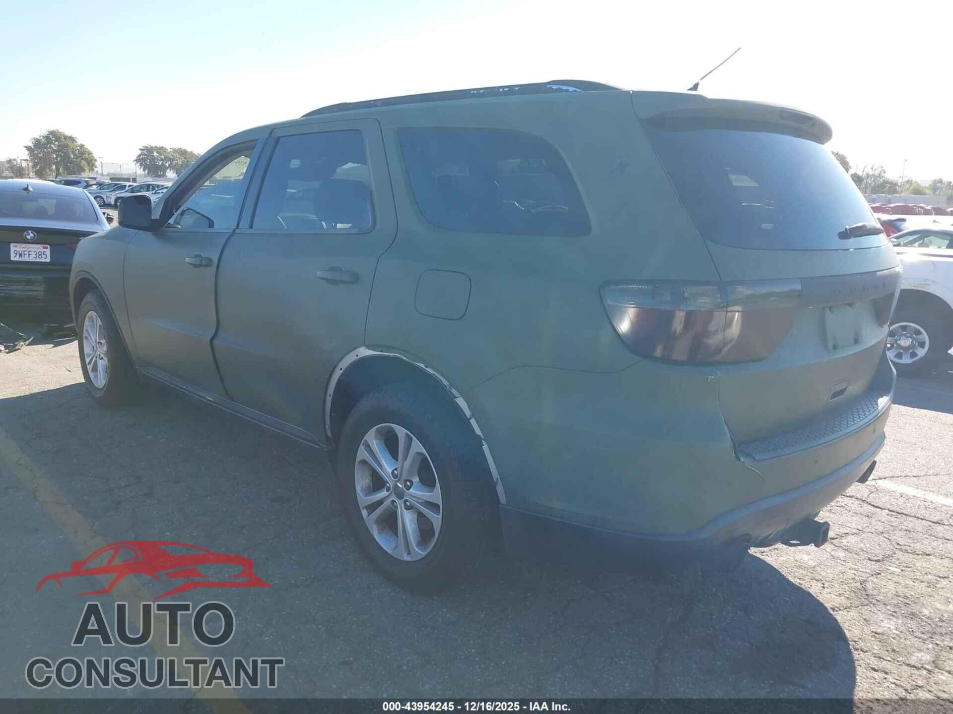 DODGE DURANGO 2011 - 1D4RD4GG7BC720275