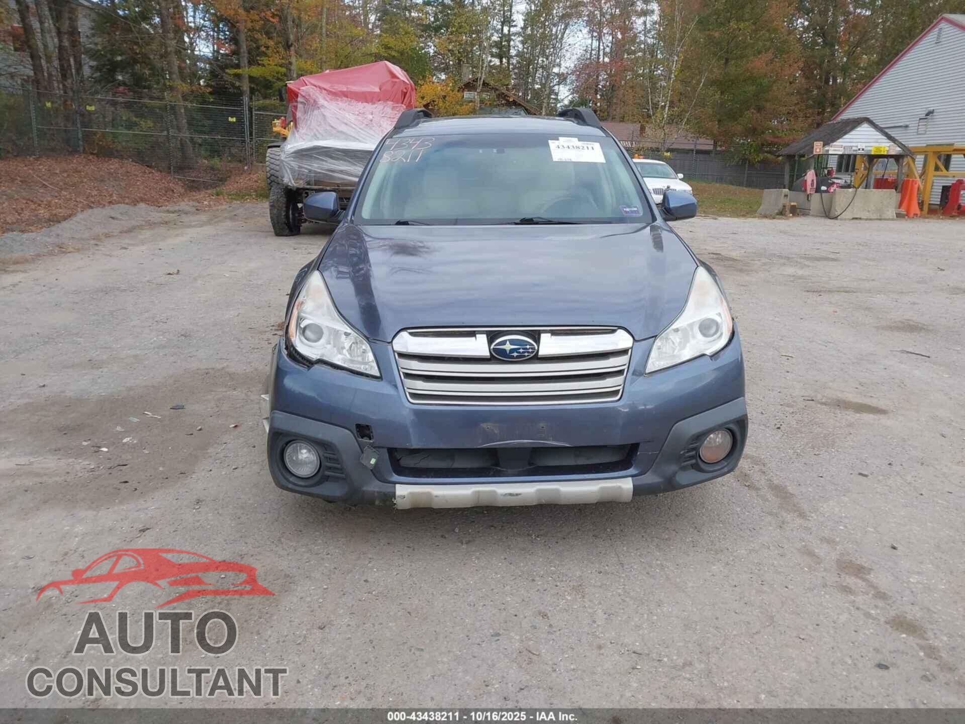 SUBARU OUTBACK 2014 - 4S4BRBLC8E3247414