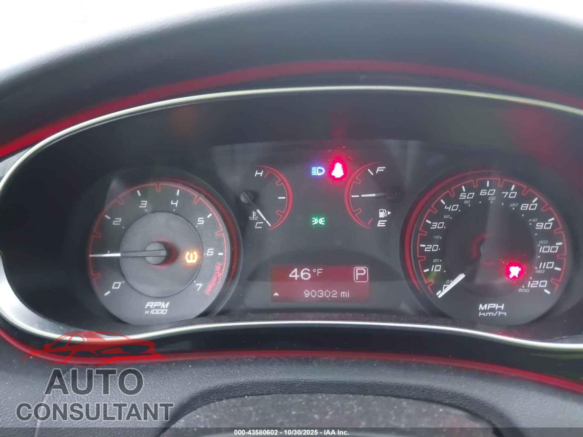 DODGE DART 2014 - 1C3CDFBB7ED732553