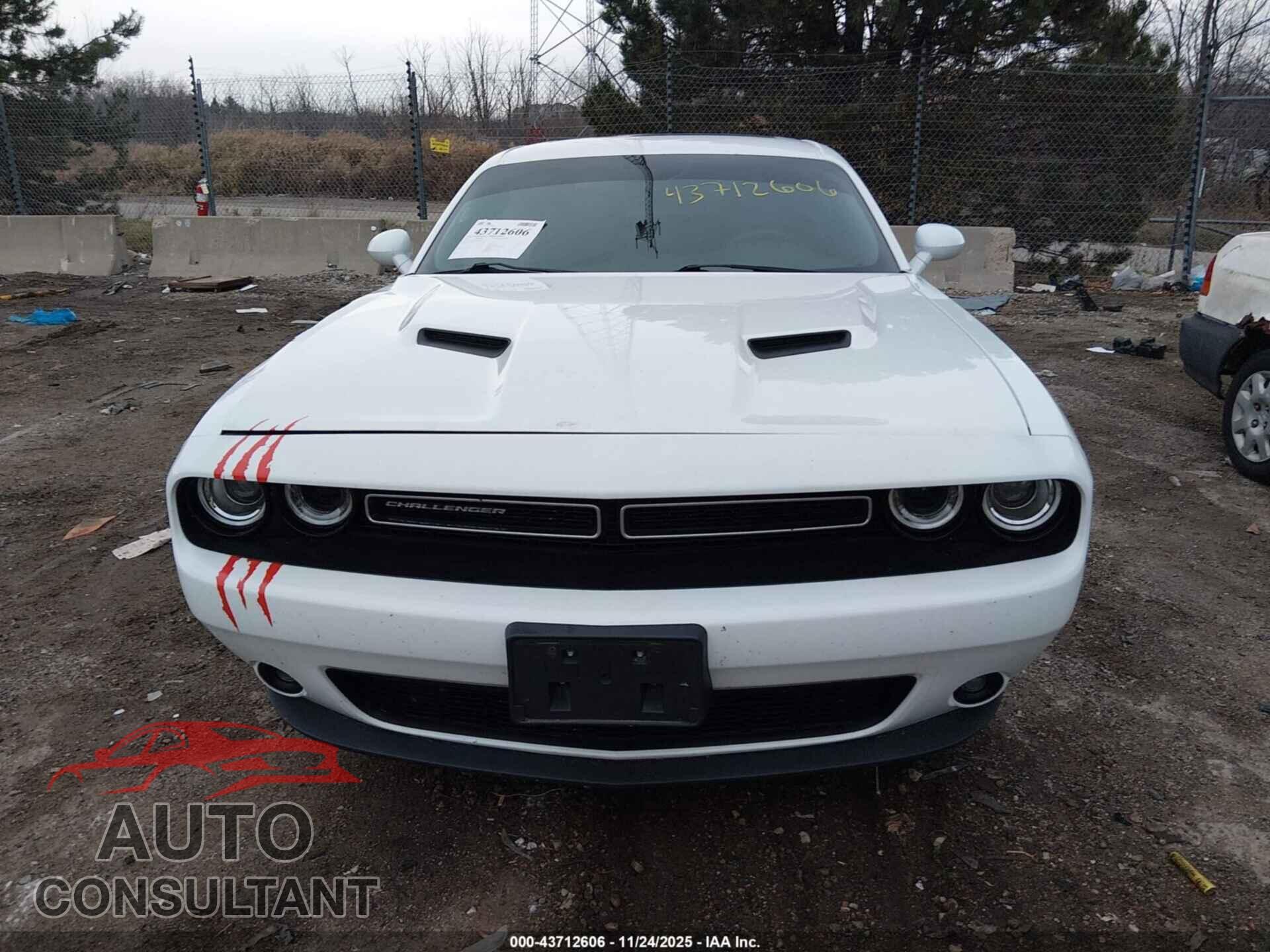 DODGE CHALLENGER 2017 - 2C3CDZGG6HH598633