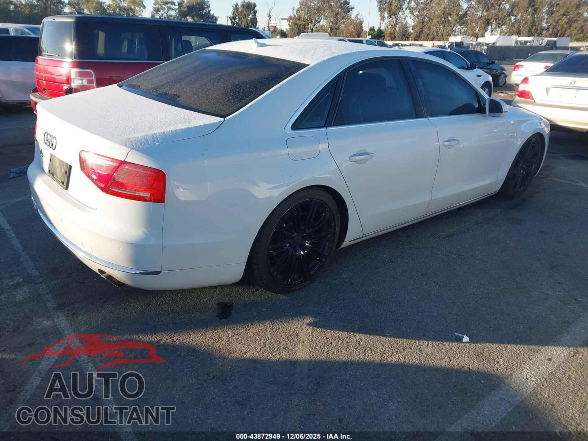 AUDI A8 2013 - WAUAGAFD0DN016589