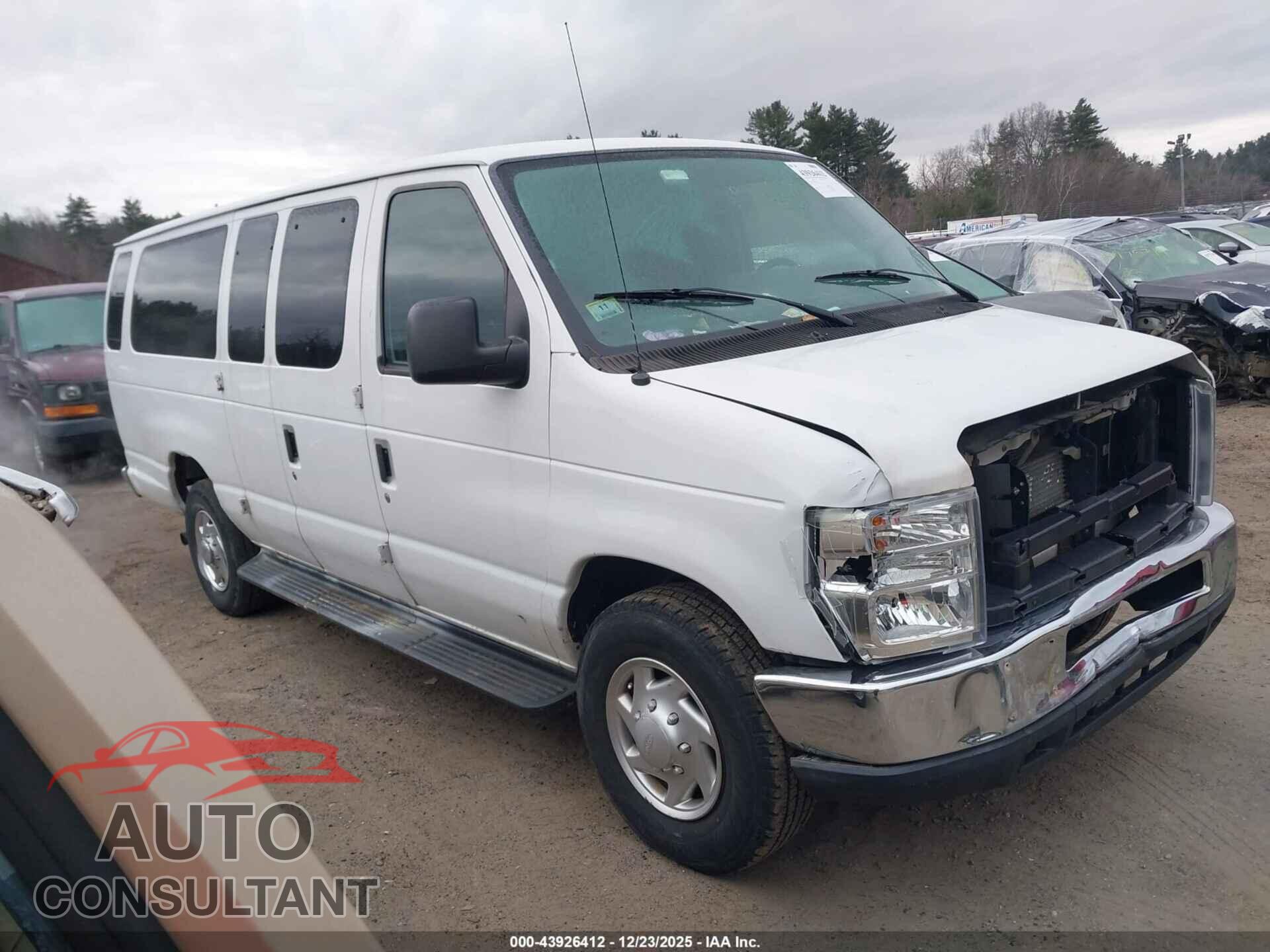 FORD E-350 SUPER DUTY 2012 - 1FBSS3BL3CDA89026