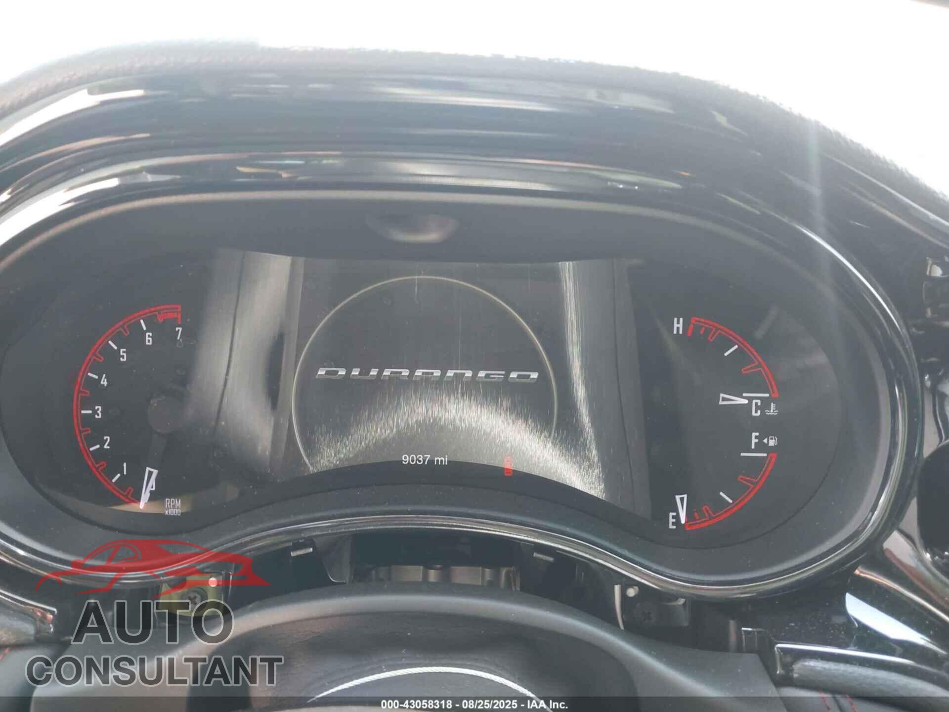 DODGE DURANGO 2025 - 1C4RDJDG8SC533773