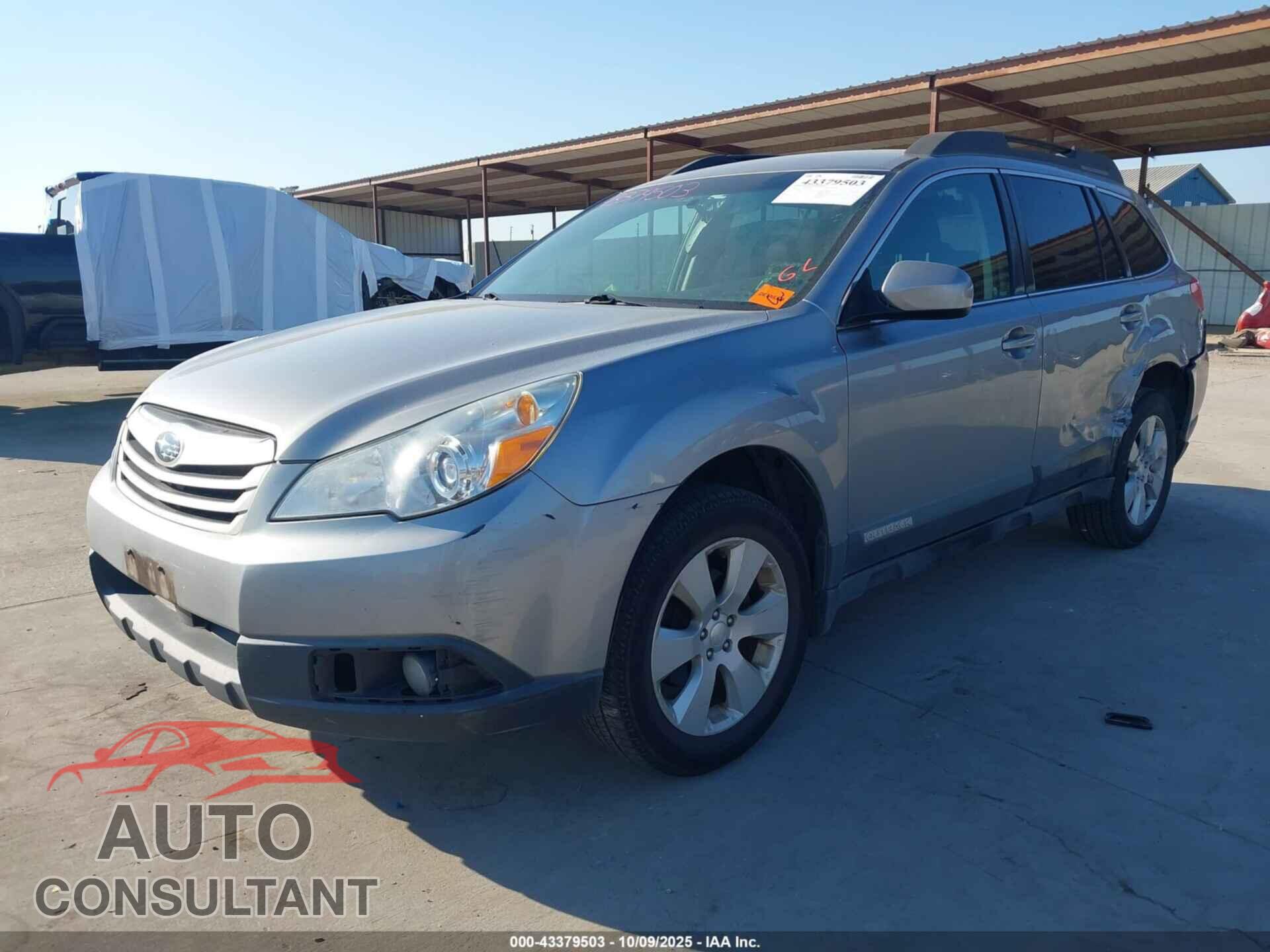 SUBARU OUTBACK 2010 - 4S4BRCCC8A3341518