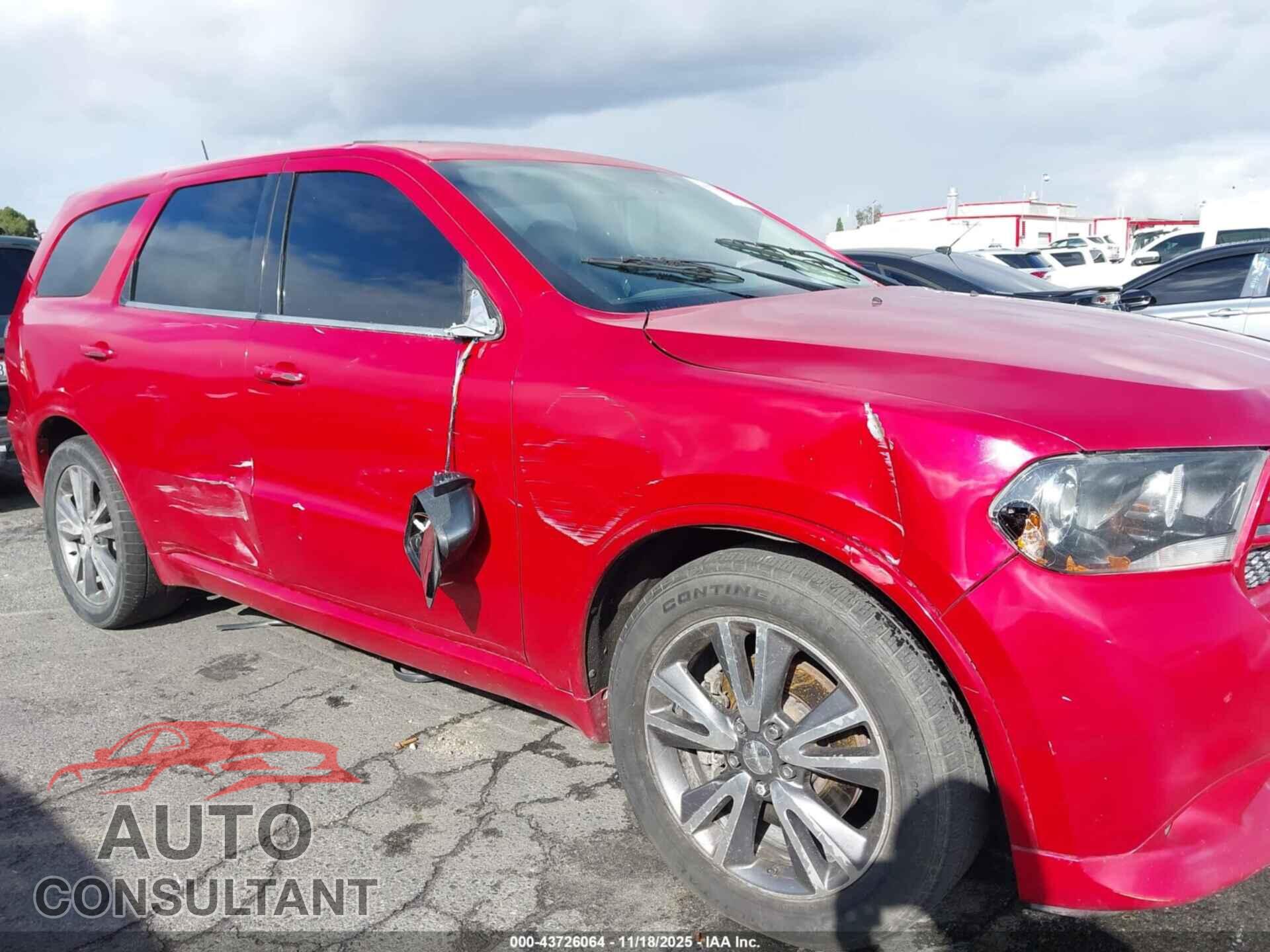 DODGE DURANGO 2013 - 1C4SDJCT6DC674327