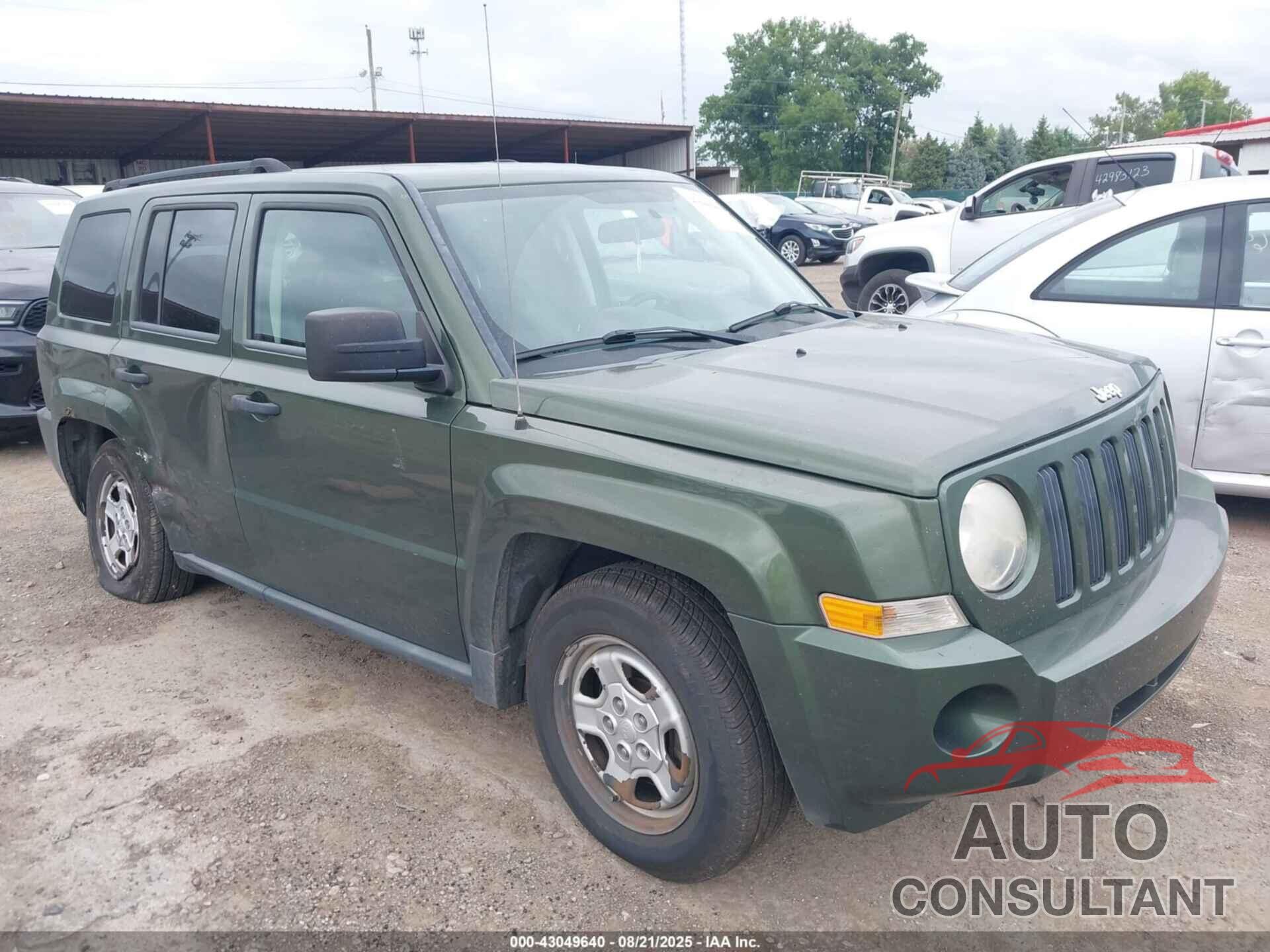 JEEP PATRIOT 2009 - 1J4FT28B39D140806