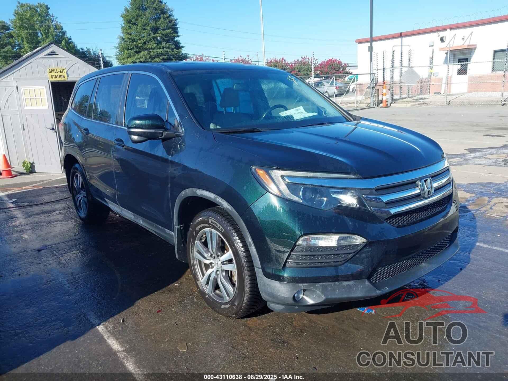 HONDA PILOT 2018 - 5FNYF5H58JB032356