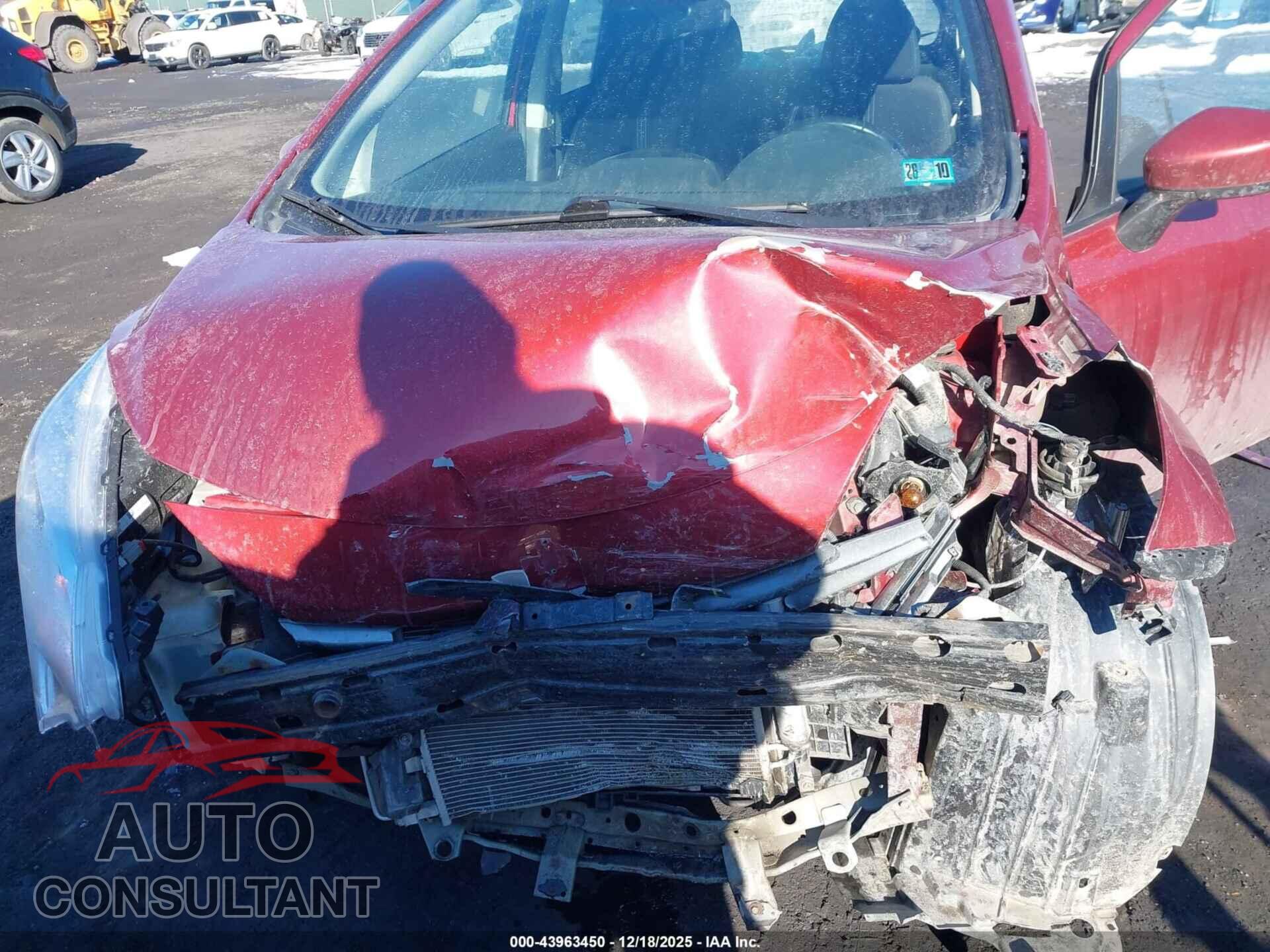 NISSAN VERSA NOTE 2016 - 3N1CE2CP2GL364312