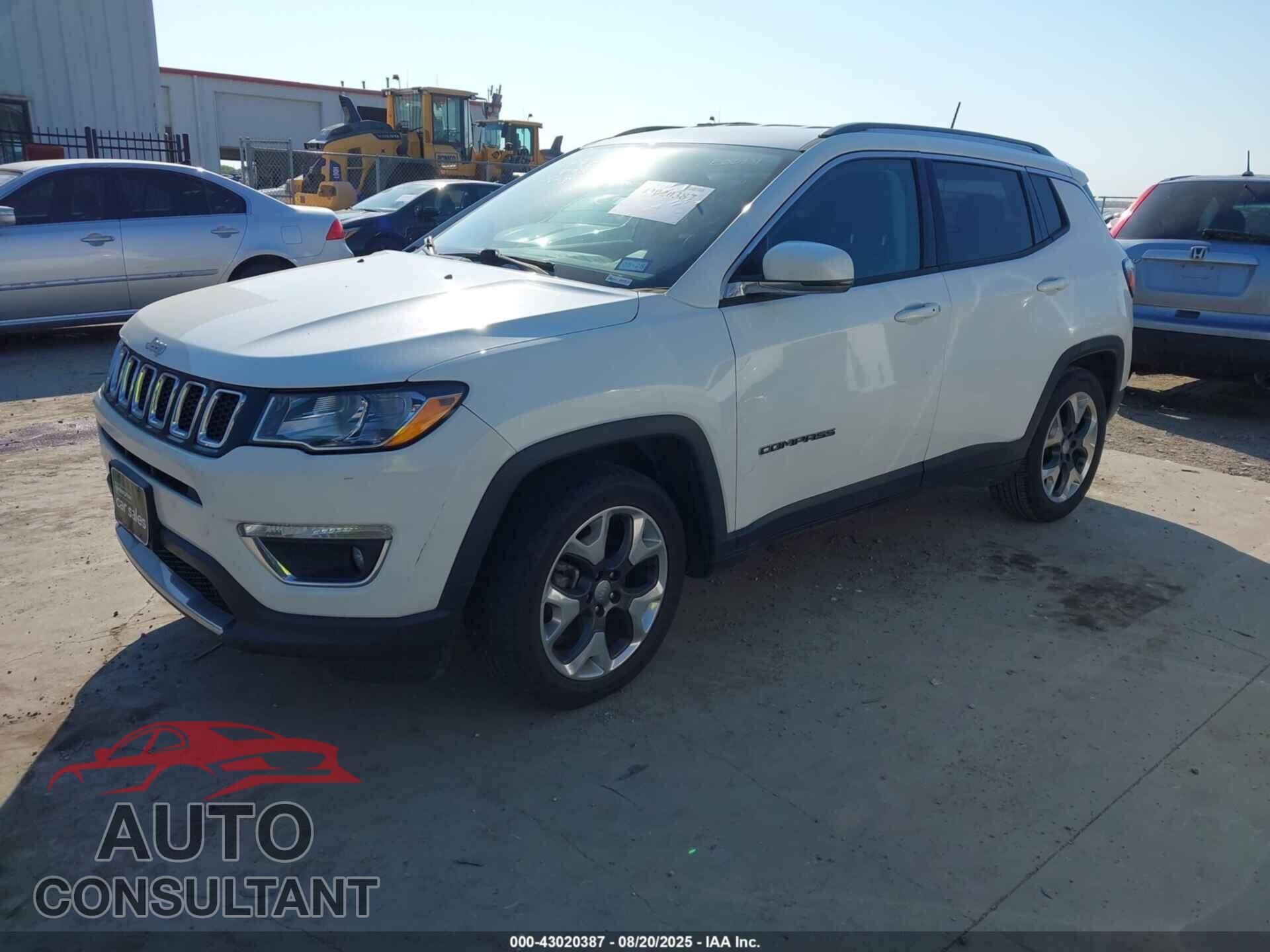 JEEP COMPASS 2019 - 3C4NJCCB3KT802405