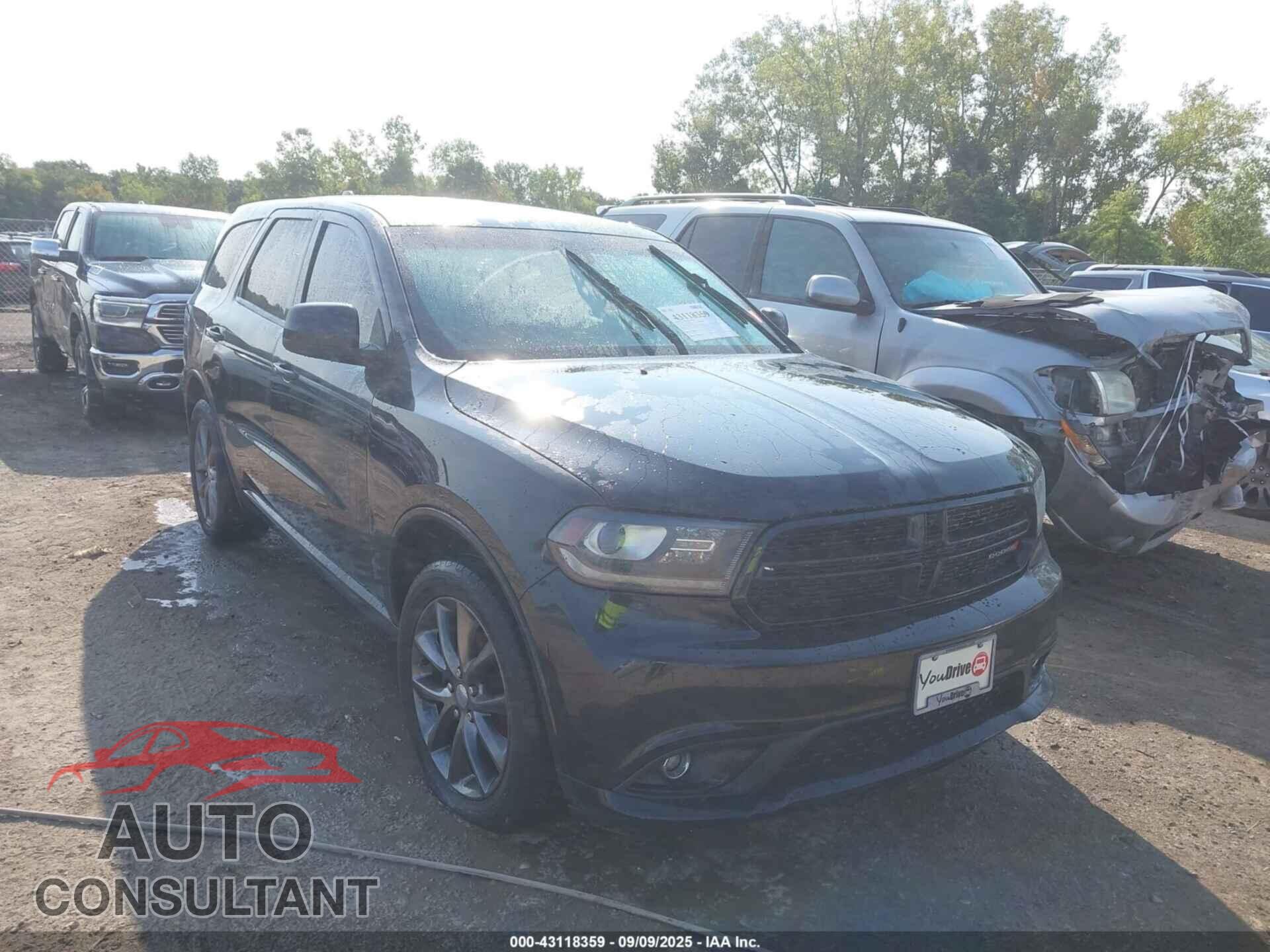 DODGE DURANGO 2015 - 1C4RDJAG9FC802048