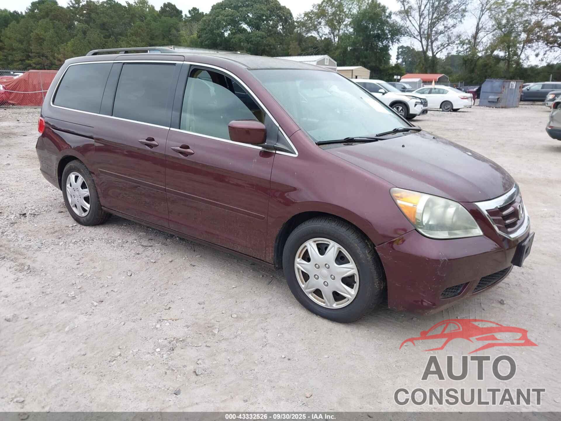 HONDA ODYSSEY 2010 - 5FNRL3H50AB075770